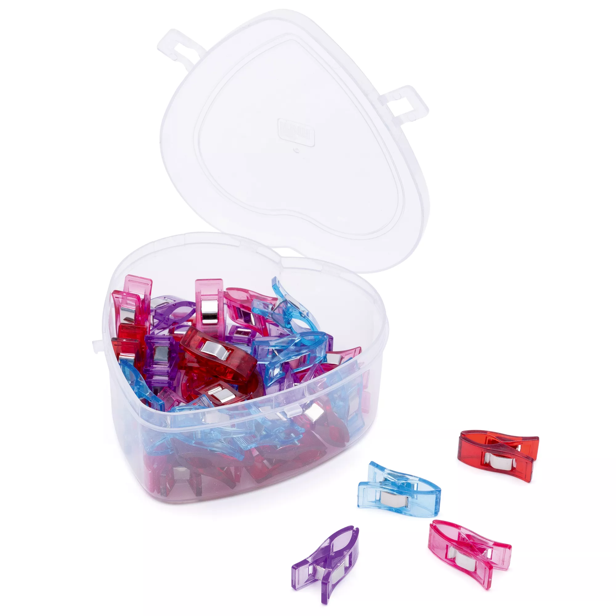 Prym Love Fabric clips, 2.6cm, box, 40 pieces