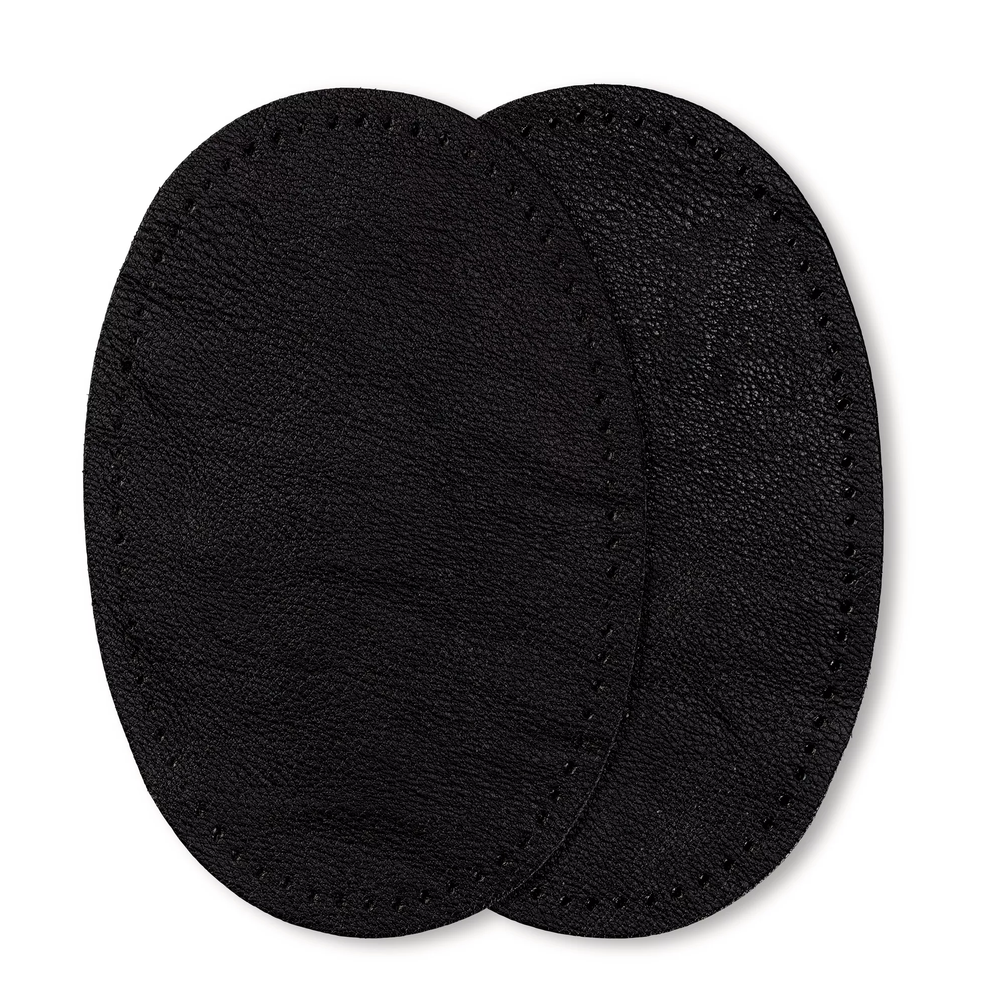 Patches Nappaleder-Imitat zum Aufnähen, 9 x 13,5cm, schwarz