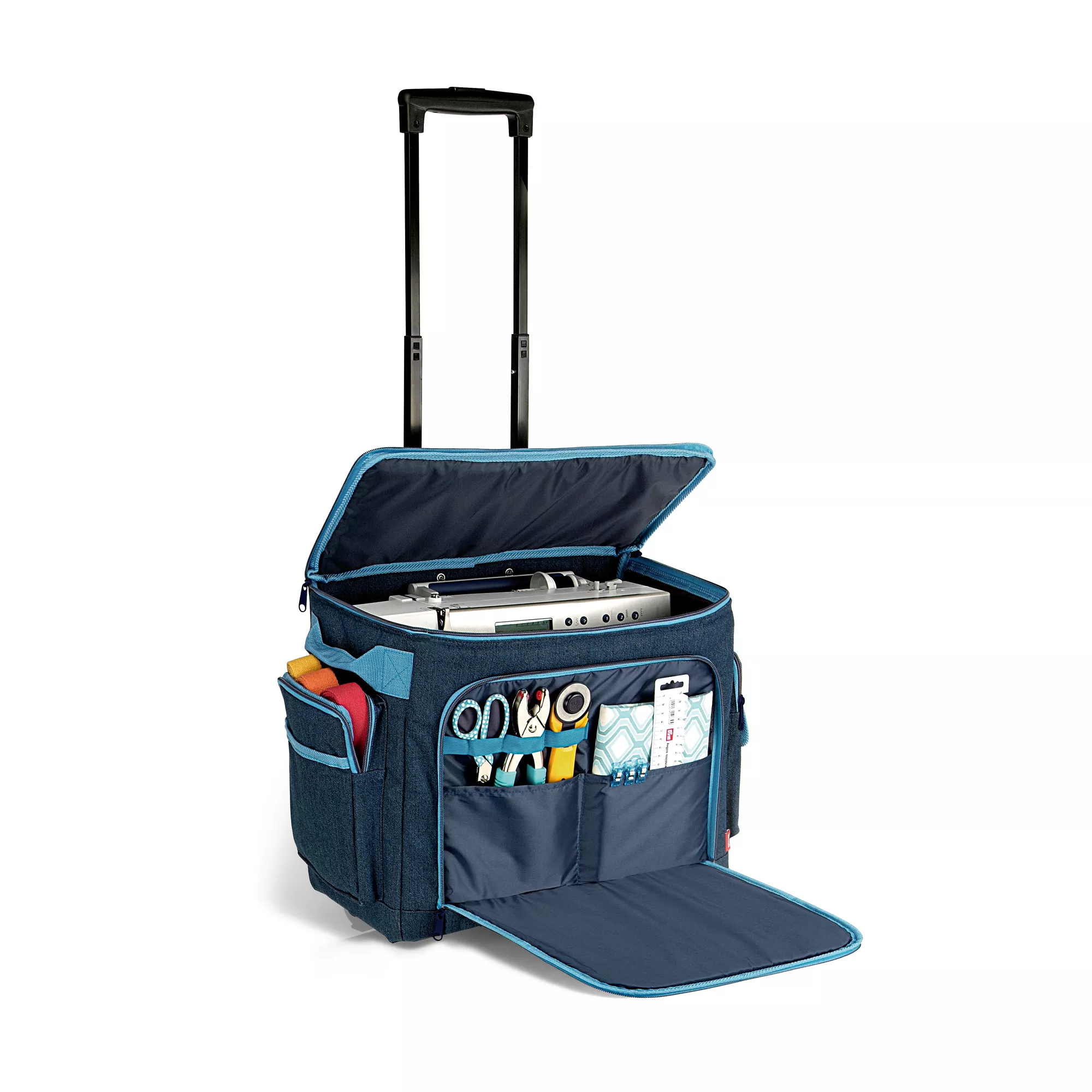 Sewing machine trolley denim
