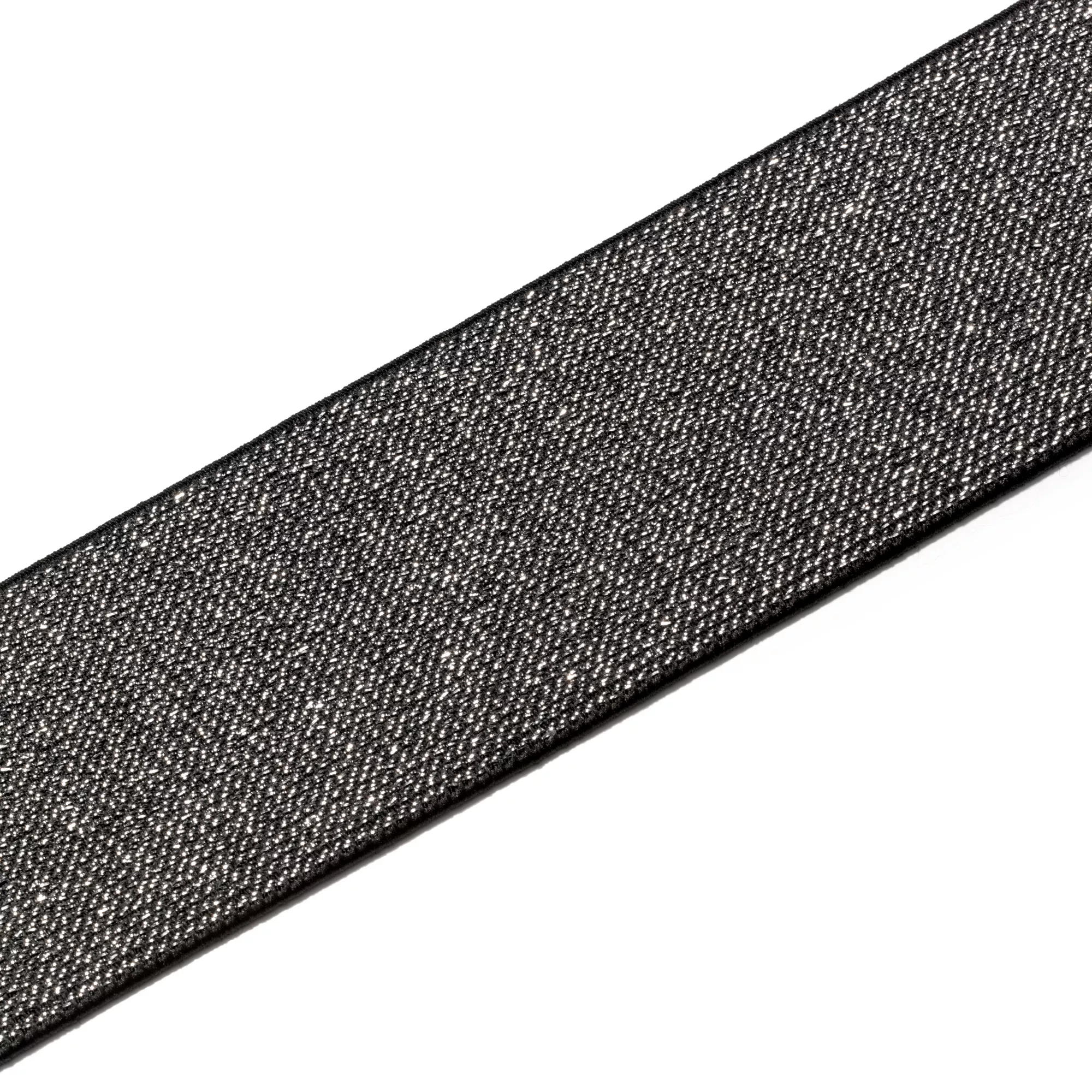 Color Elastic, 50mm black/silver