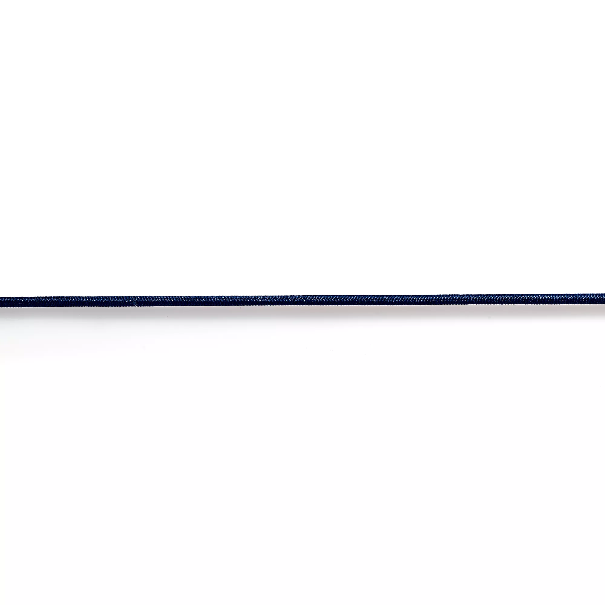 Cordoncino elastico, 2,5mm, blu navy, 3m
