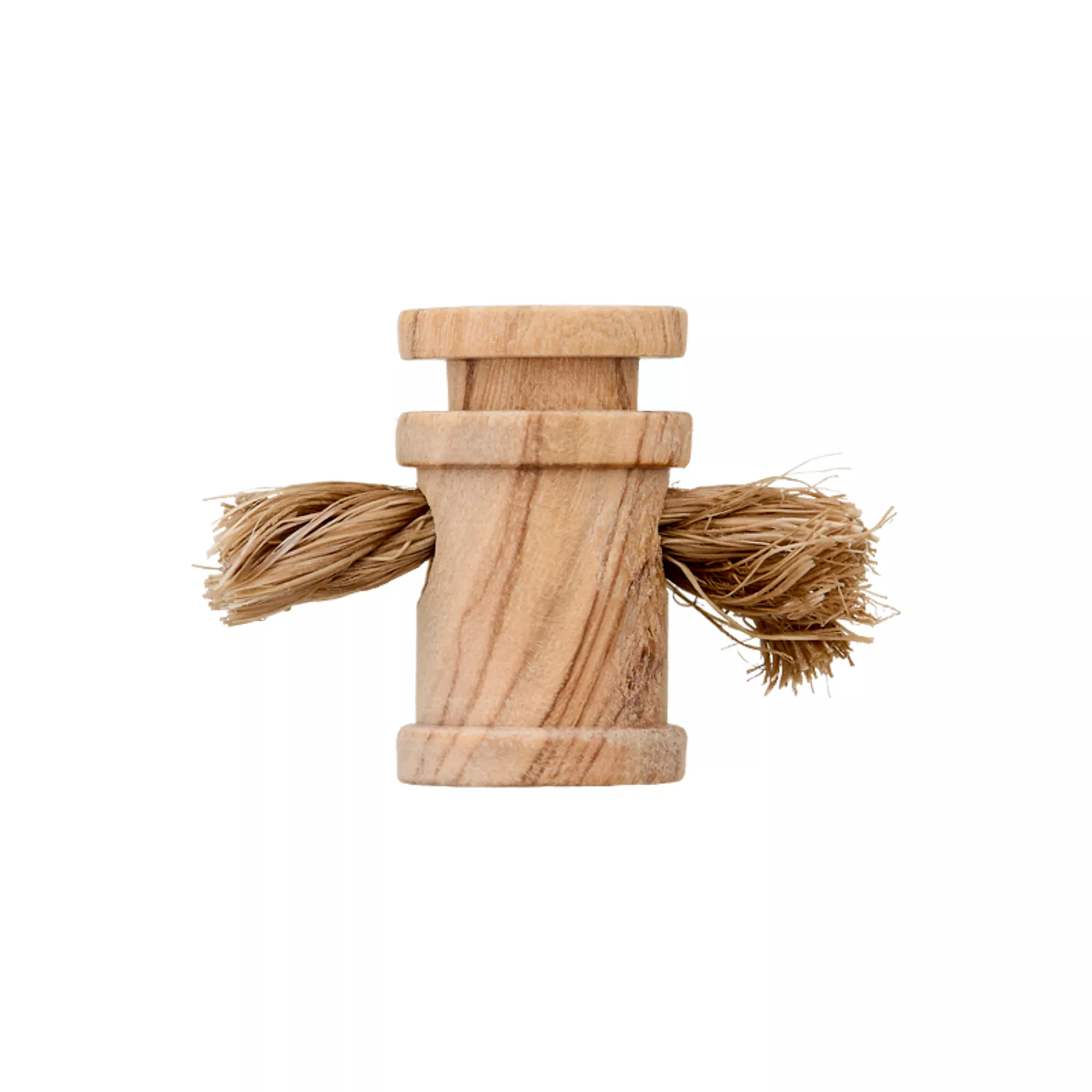 Bois Embouts de cordon/passage 5mm