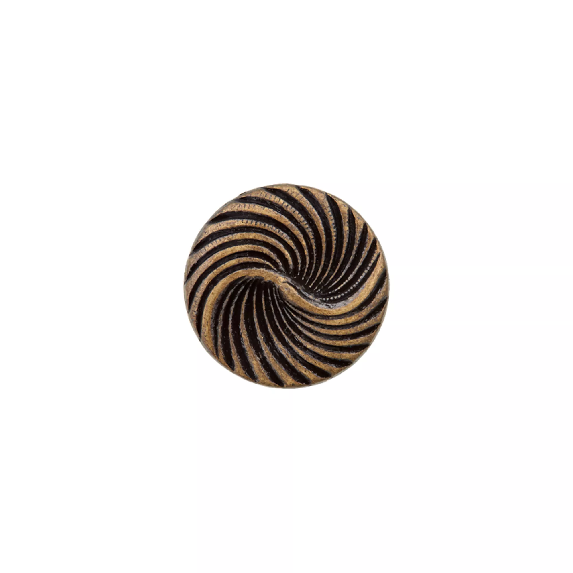 Bouton métal pied