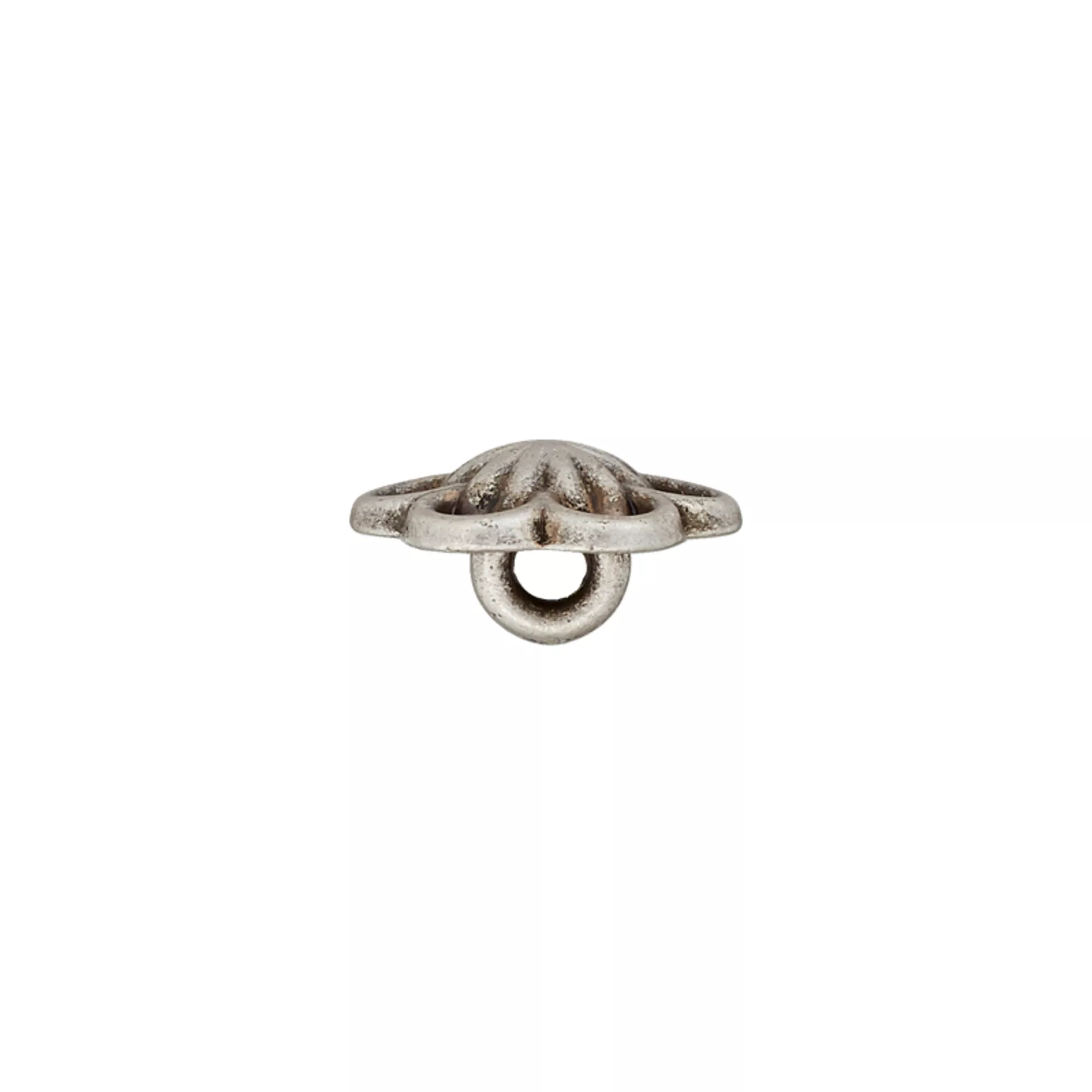 Metal button Flower shank
