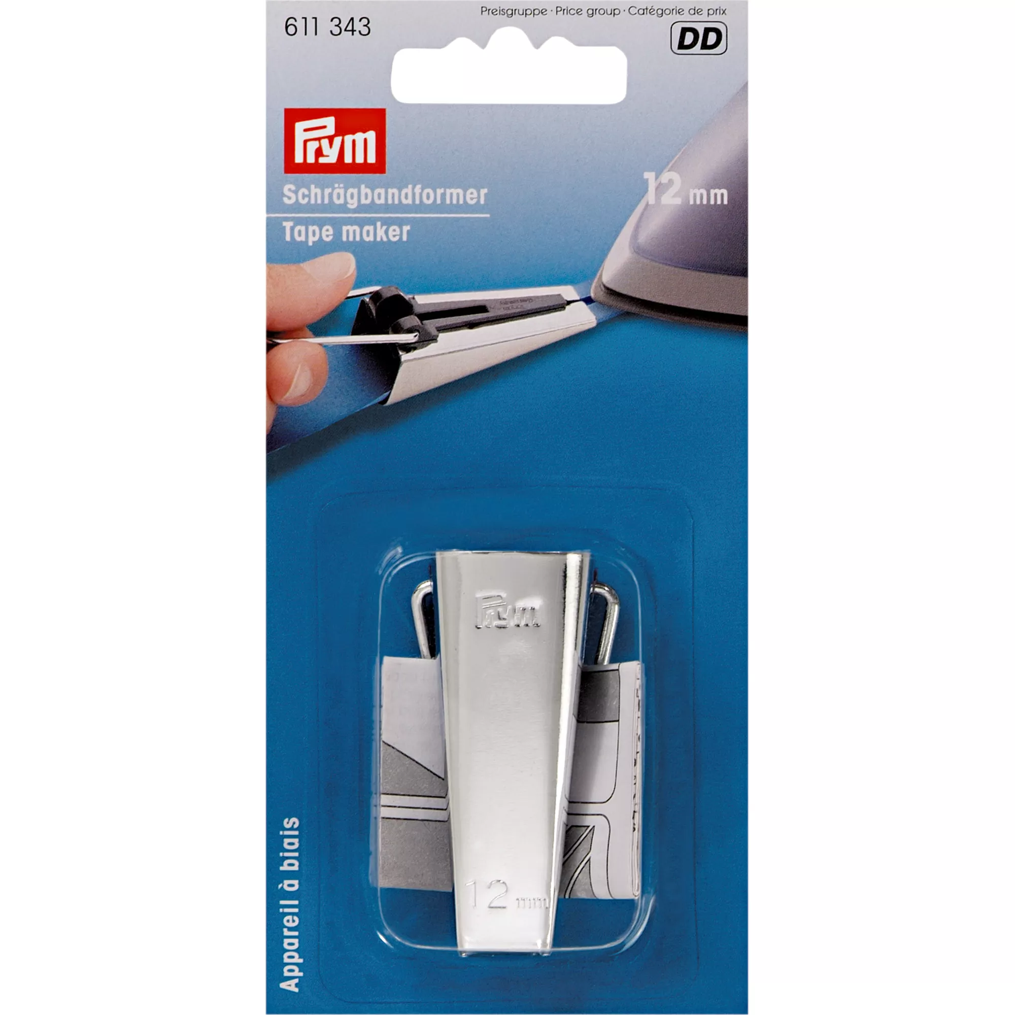 Bias binding maker, 12mm