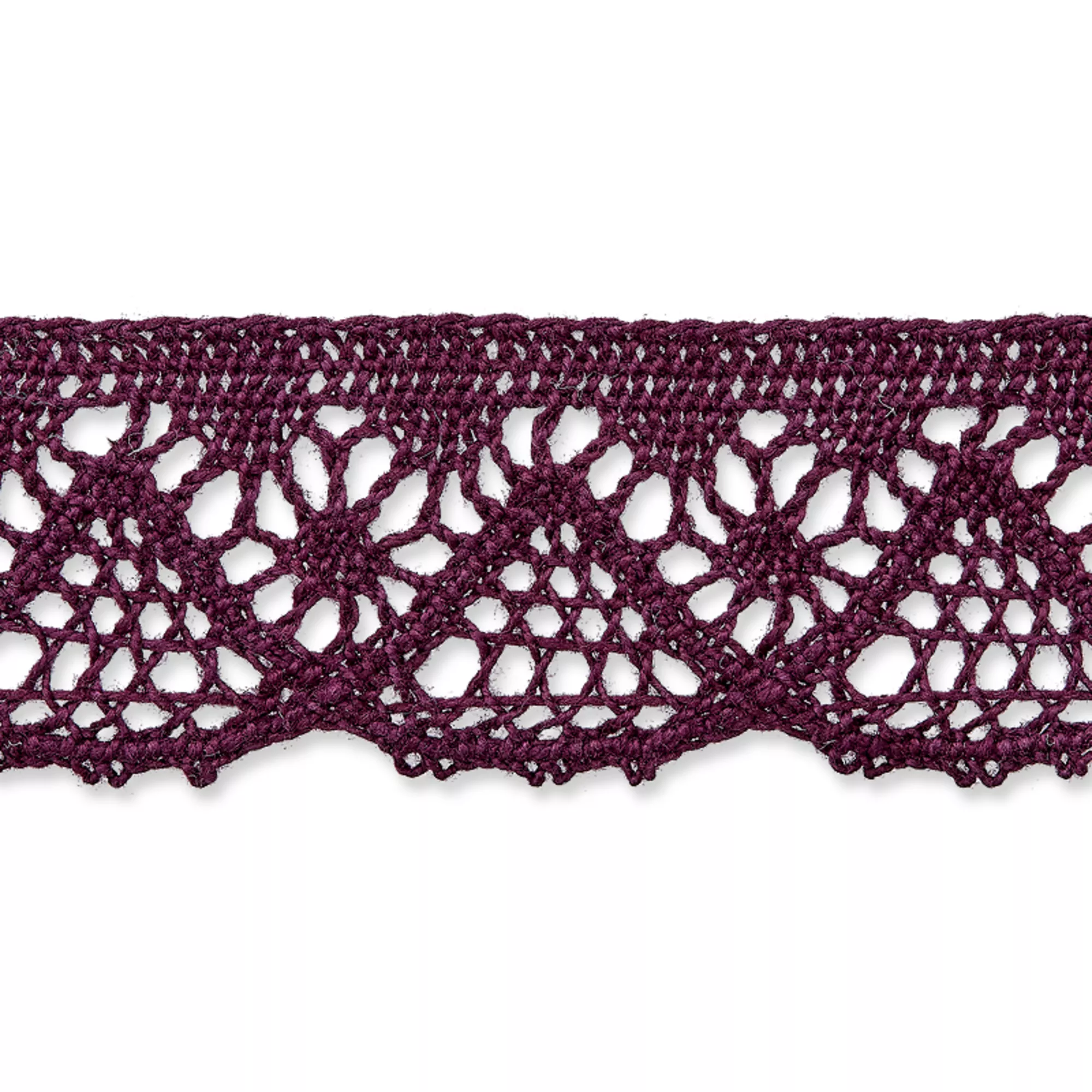 Dentelle aux fuseaux, 25mm, beige