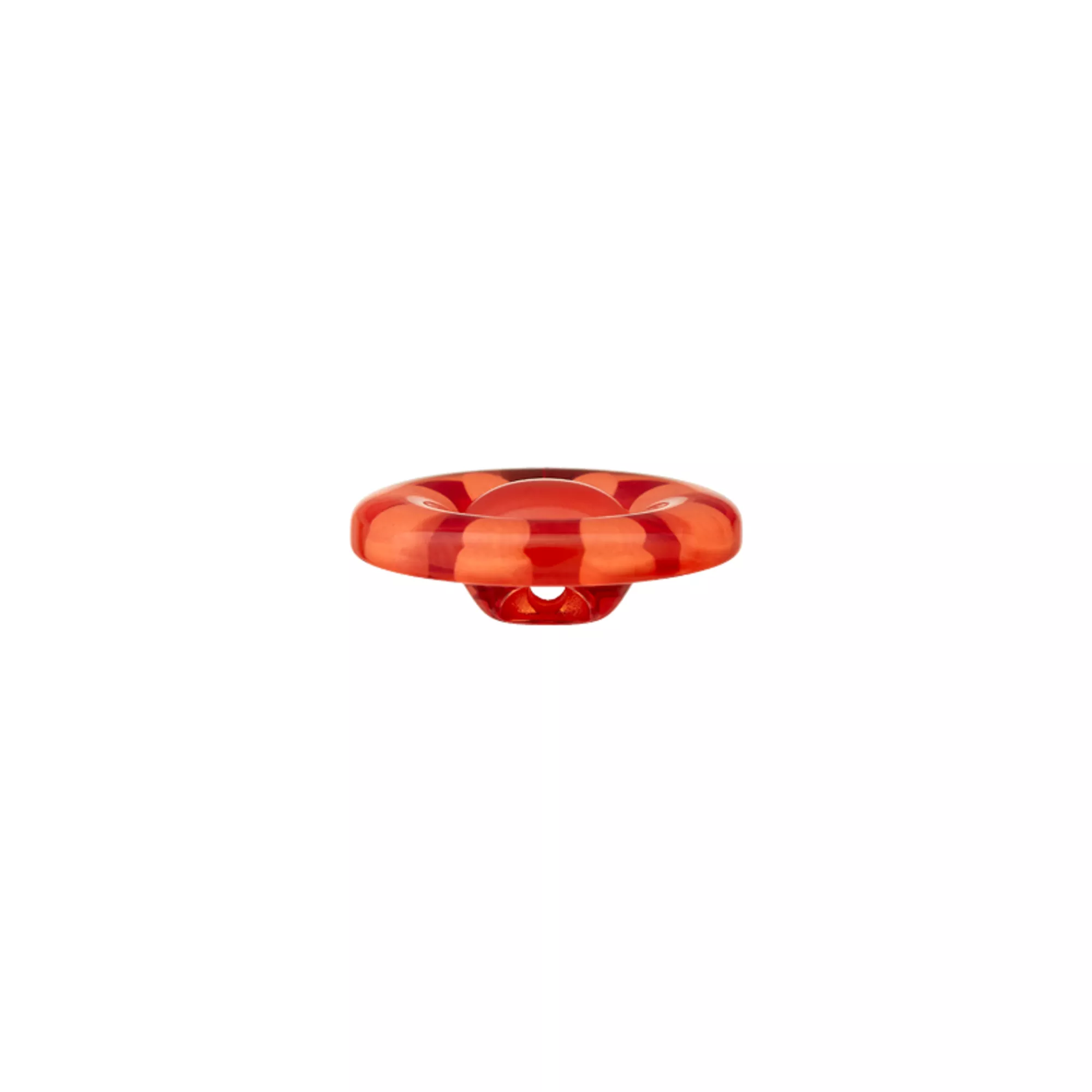 Bouton polyester pied
