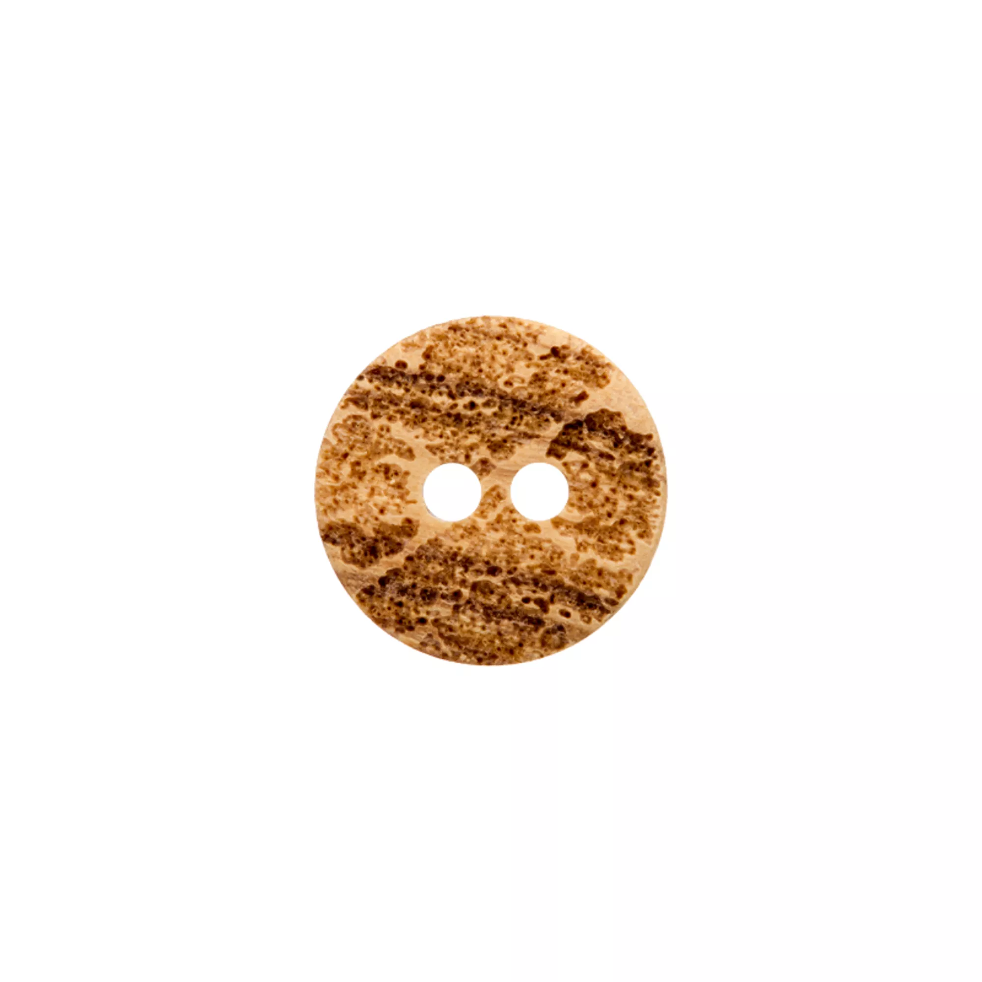 Bouton bois 2-trous