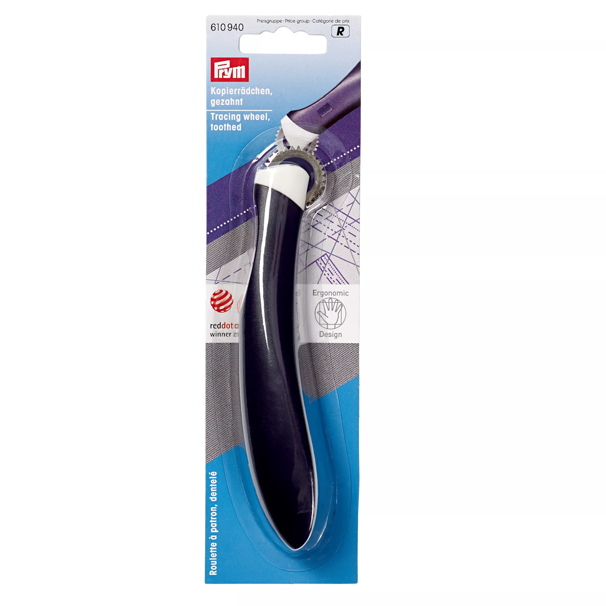 Tracing wheel, toothed, prym.ergonomics
