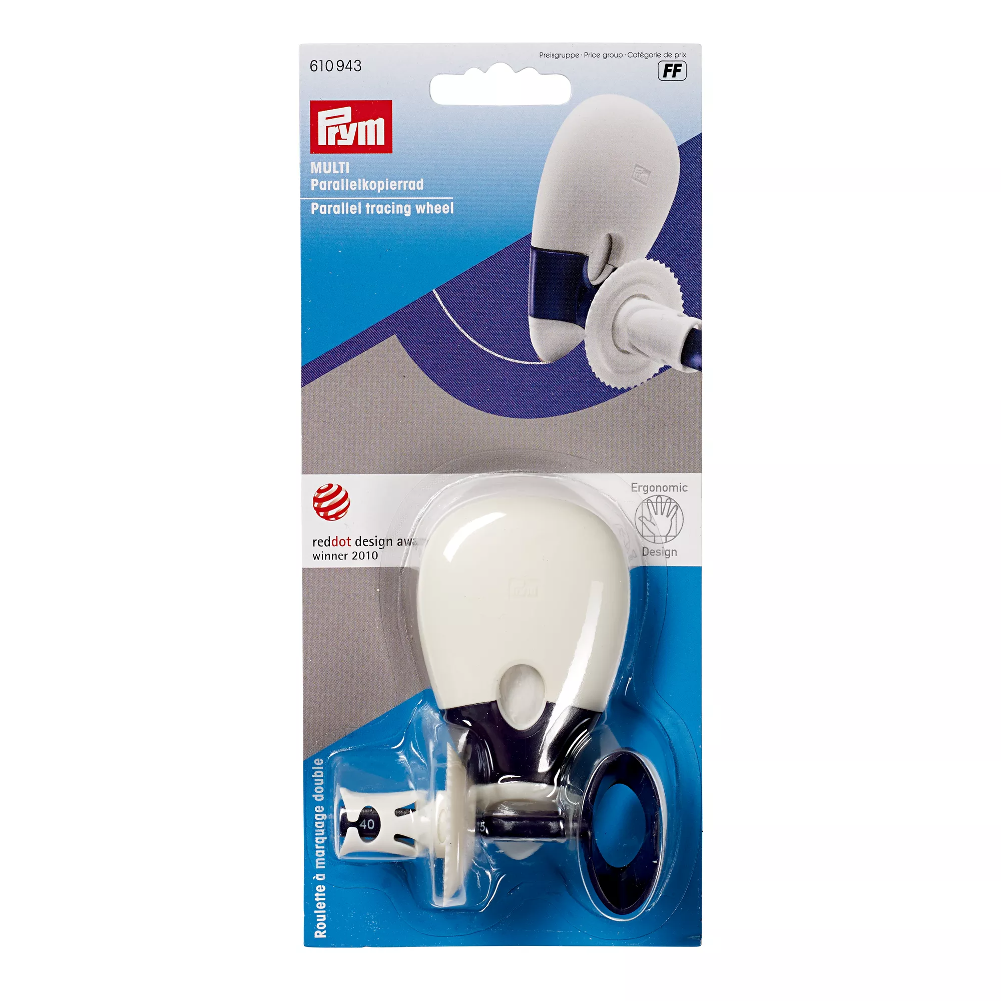 Parallel tracing wheel Multi, prym.ergonomics