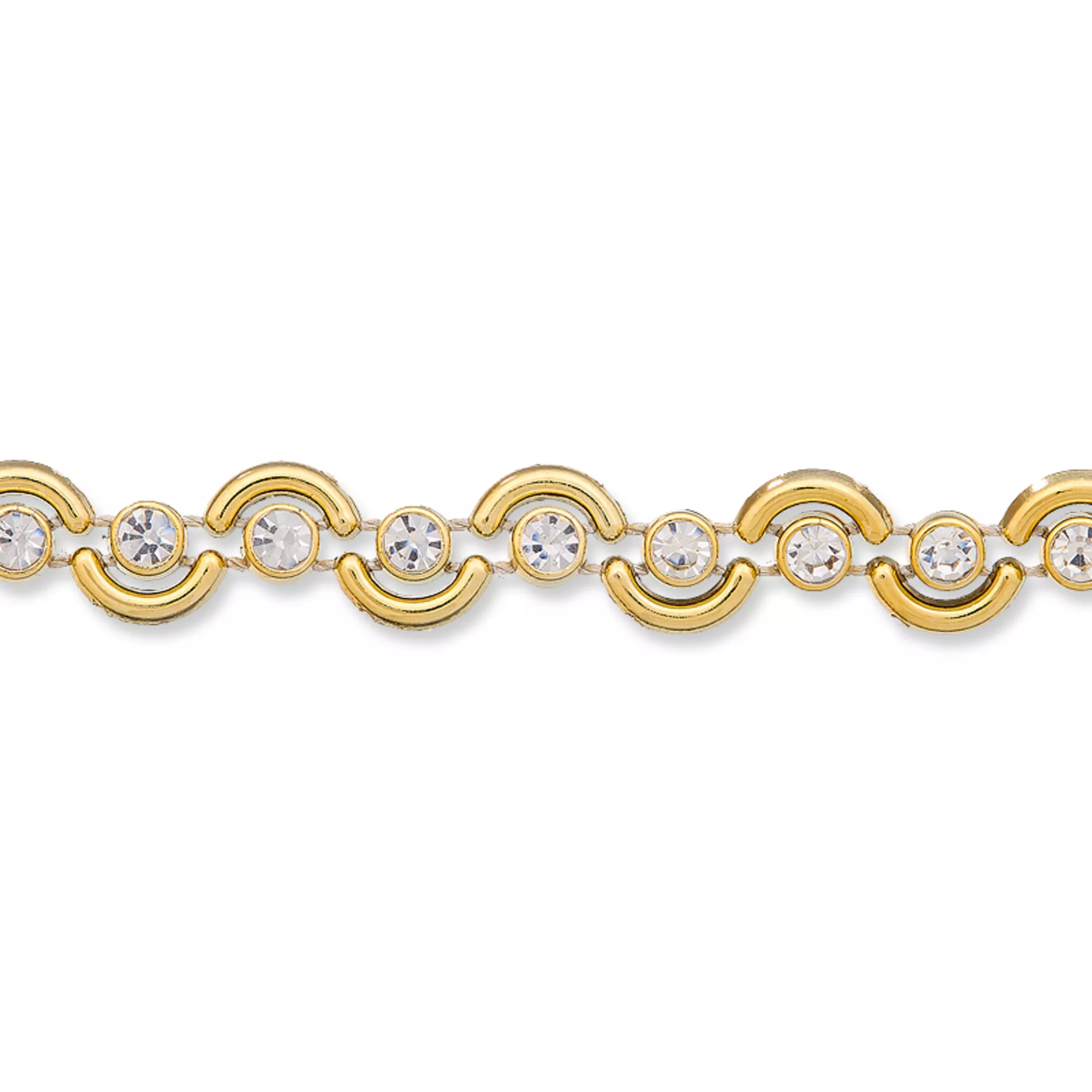 Rhinestone ribbon