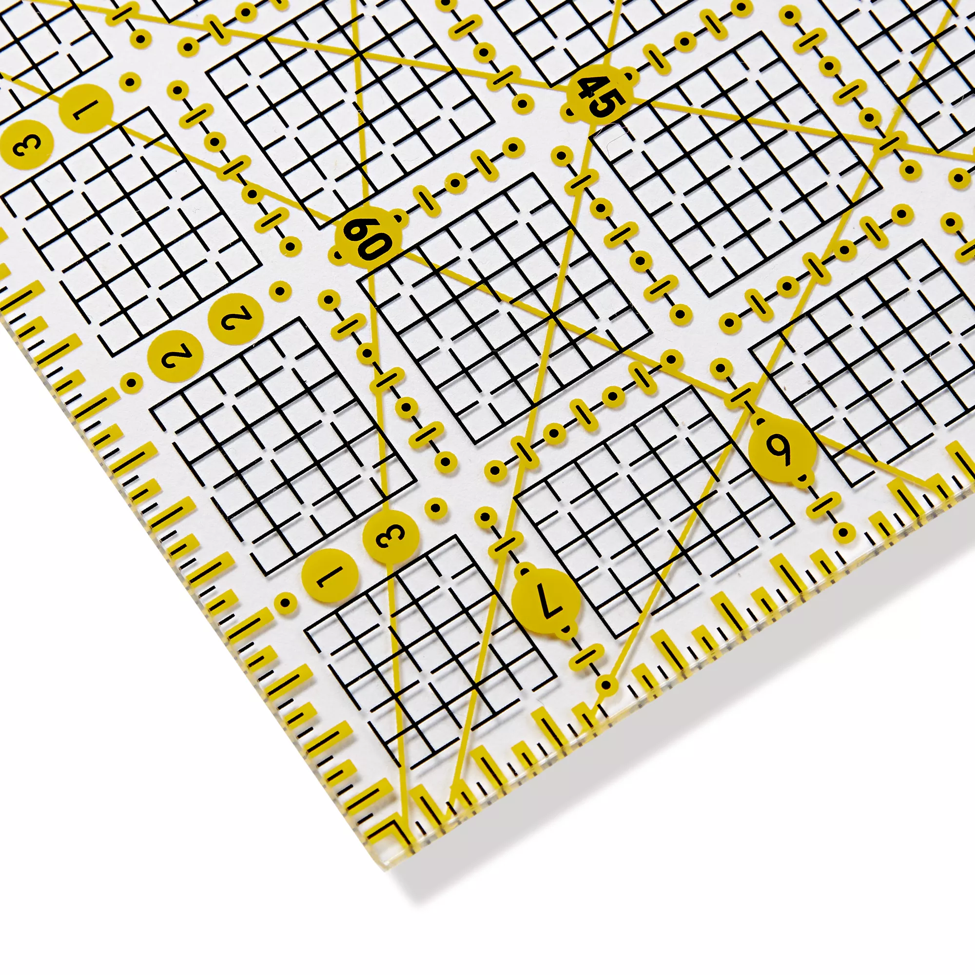 Universal ruler, 4x8inch grid