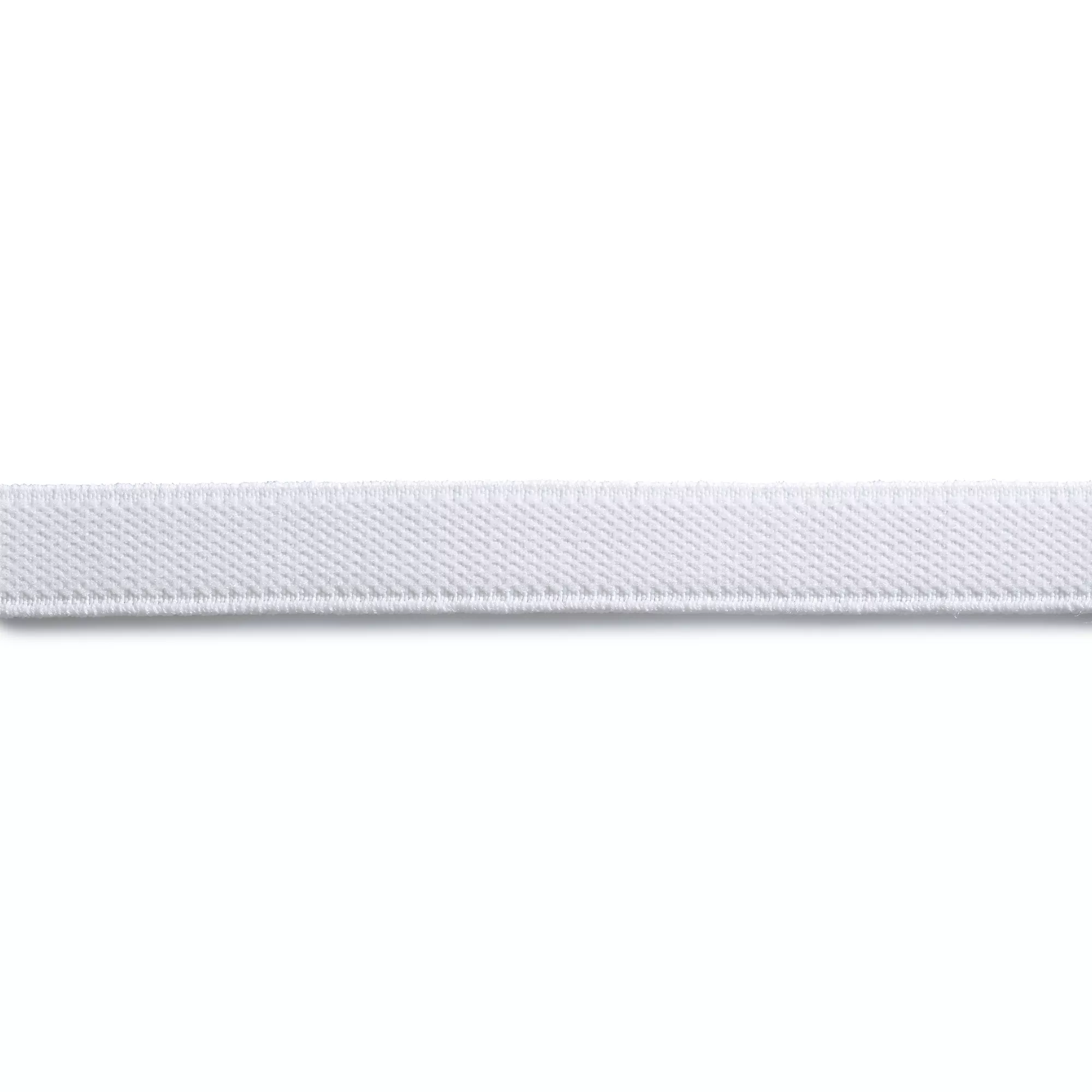Elastico vellutato, 15mm, bianco, 1m
