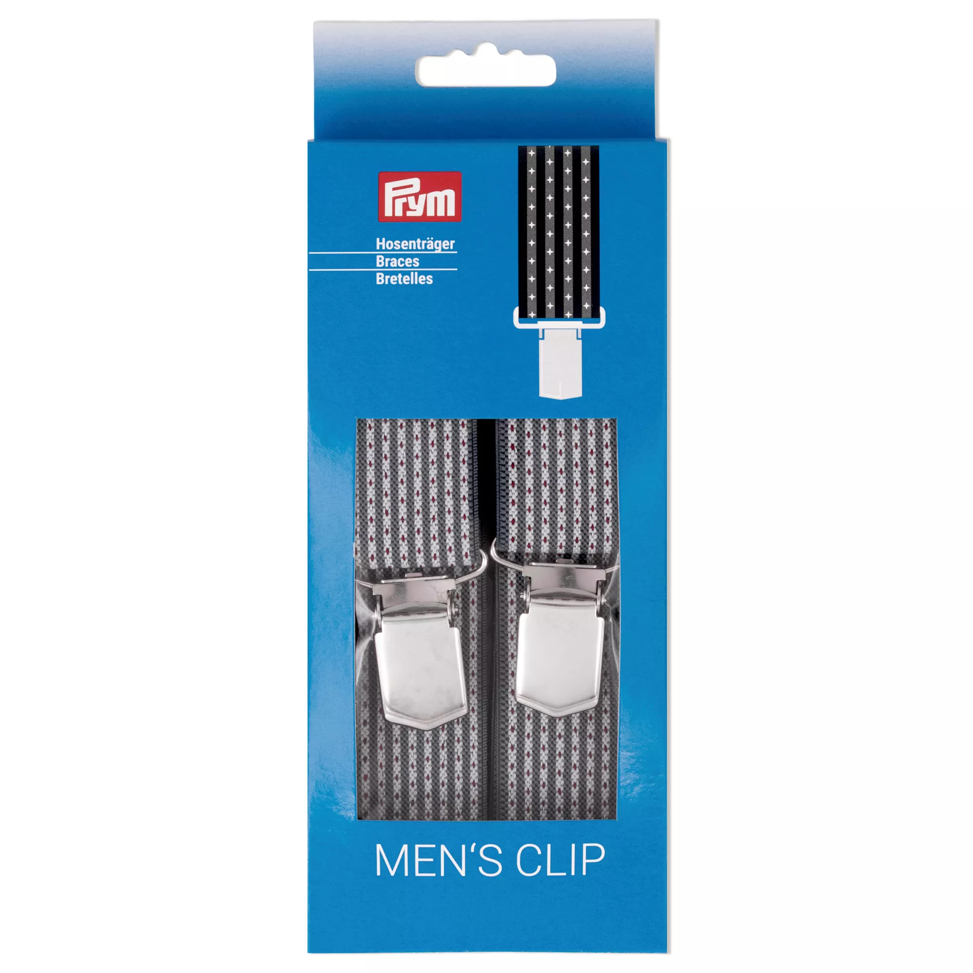 Braces Classic, 120cm, 30mm, dark grey stripes Braces Classic, 120cm, 30mm, dark grey stripes