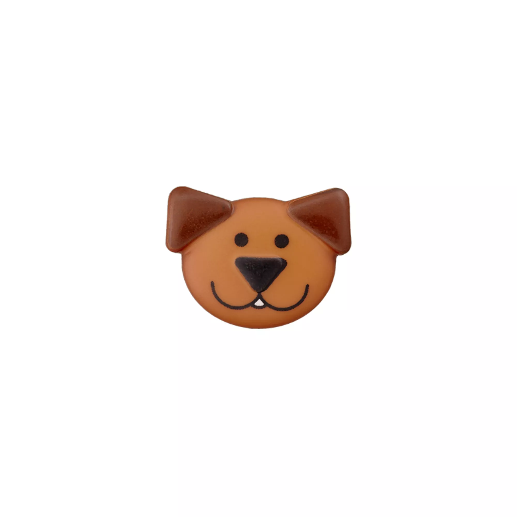 Polyester button Dog