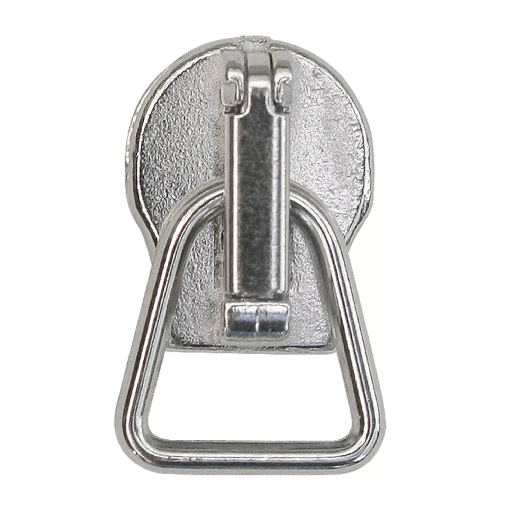 Zip puller triangle