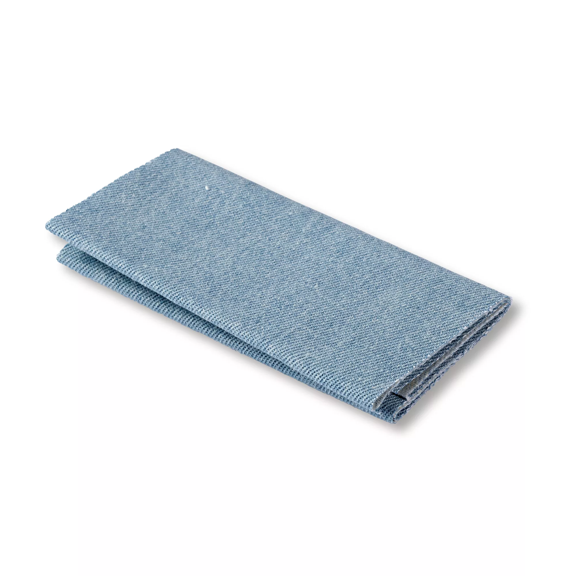 Repair sheet jeans, iron-on, 12 x 45cm, light blue