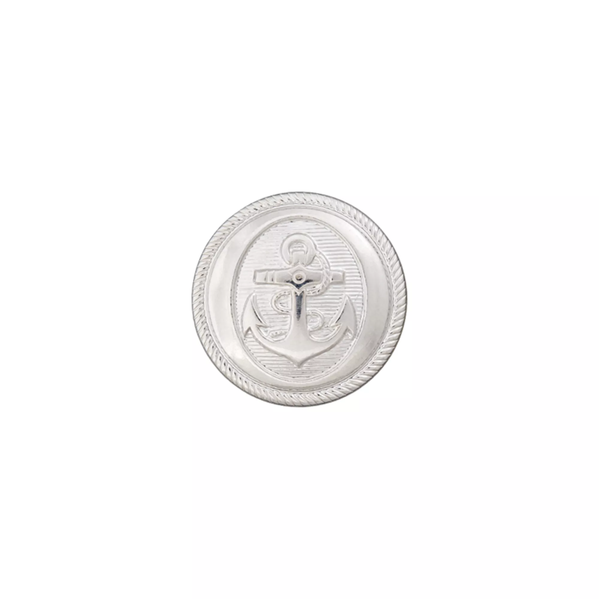 Bouton métal pied
