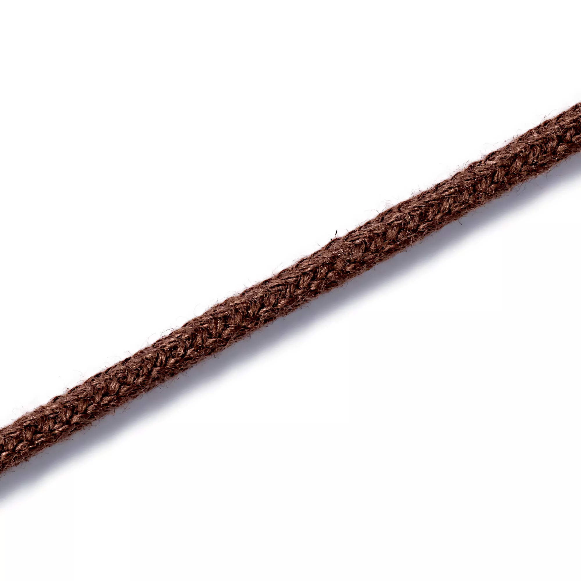 Round laces 3mm x 75cm, brown