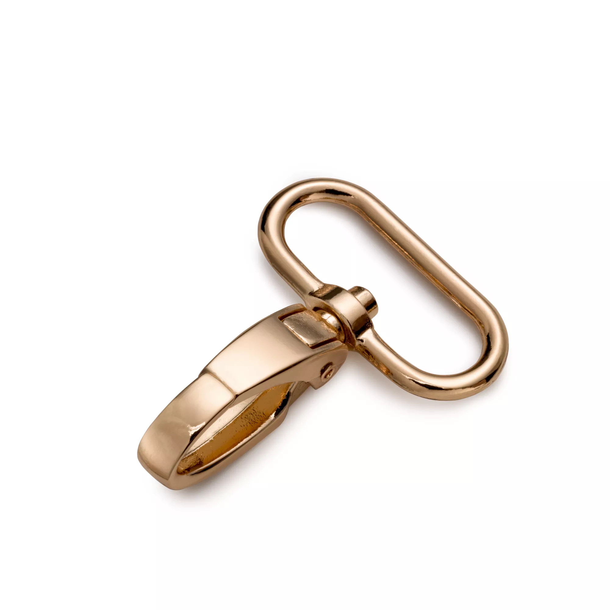Snap hook 30 x 45mm, new gold