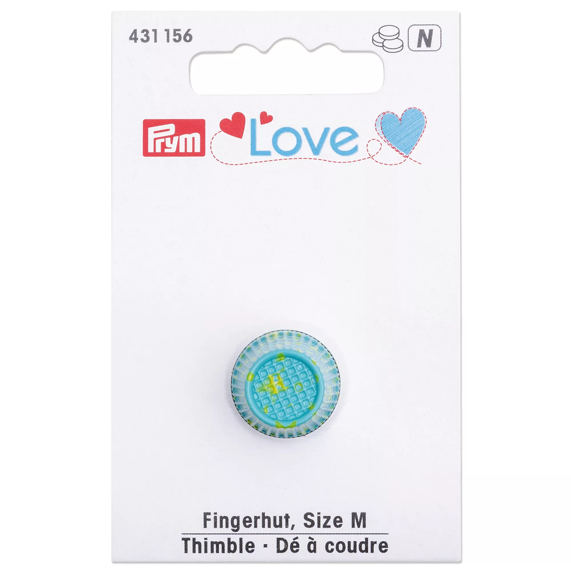 Dedal Prym Love M menta