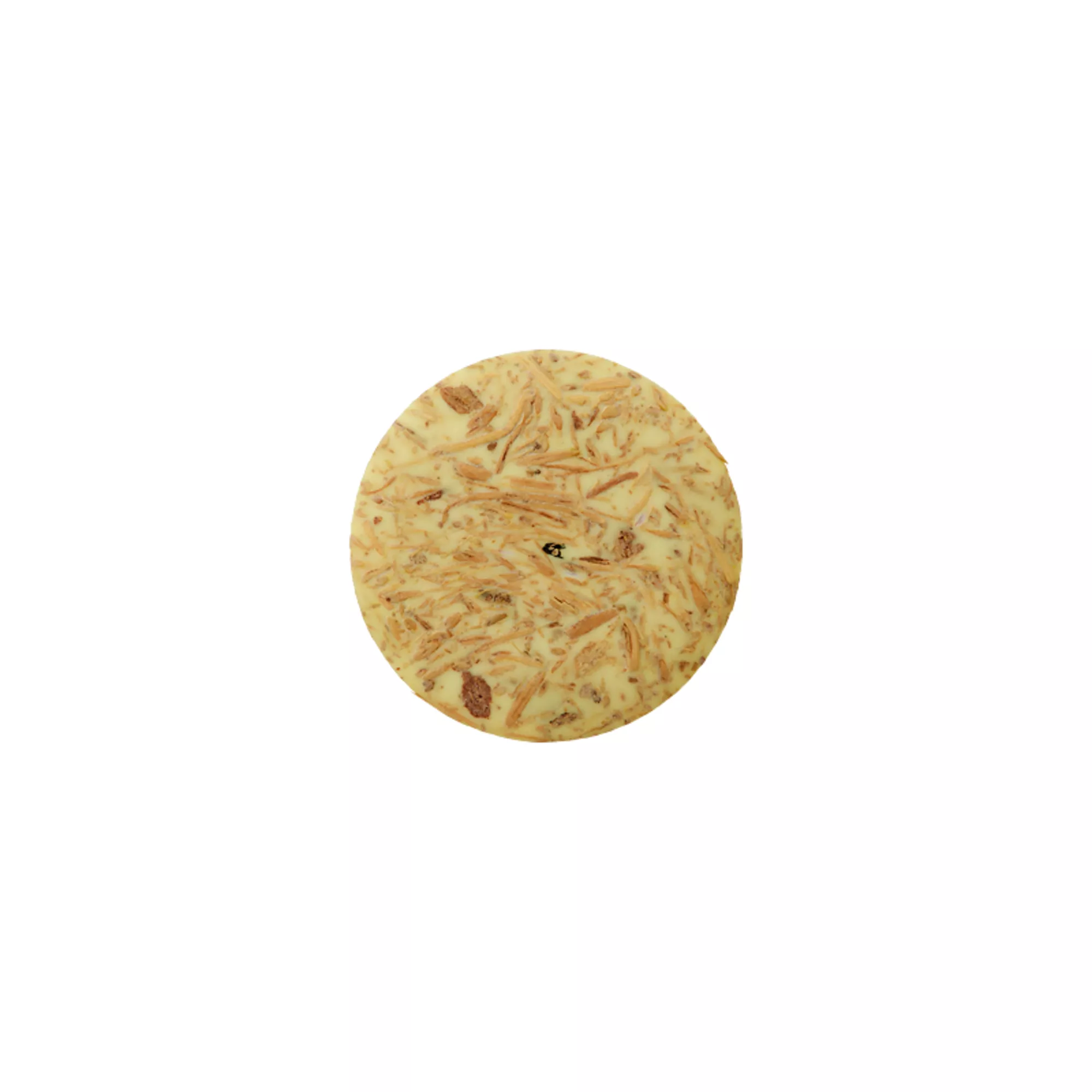 Coconut/polyester button shank, recycled