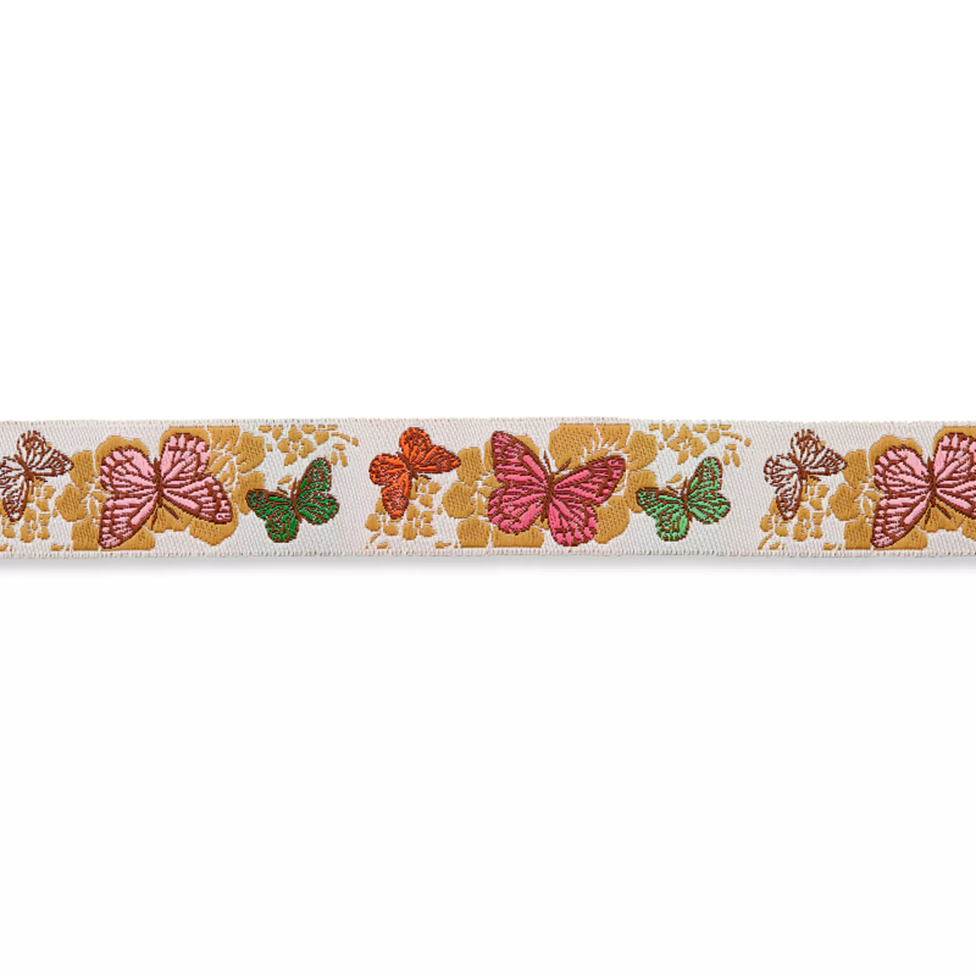 Jacquard braid butterfly