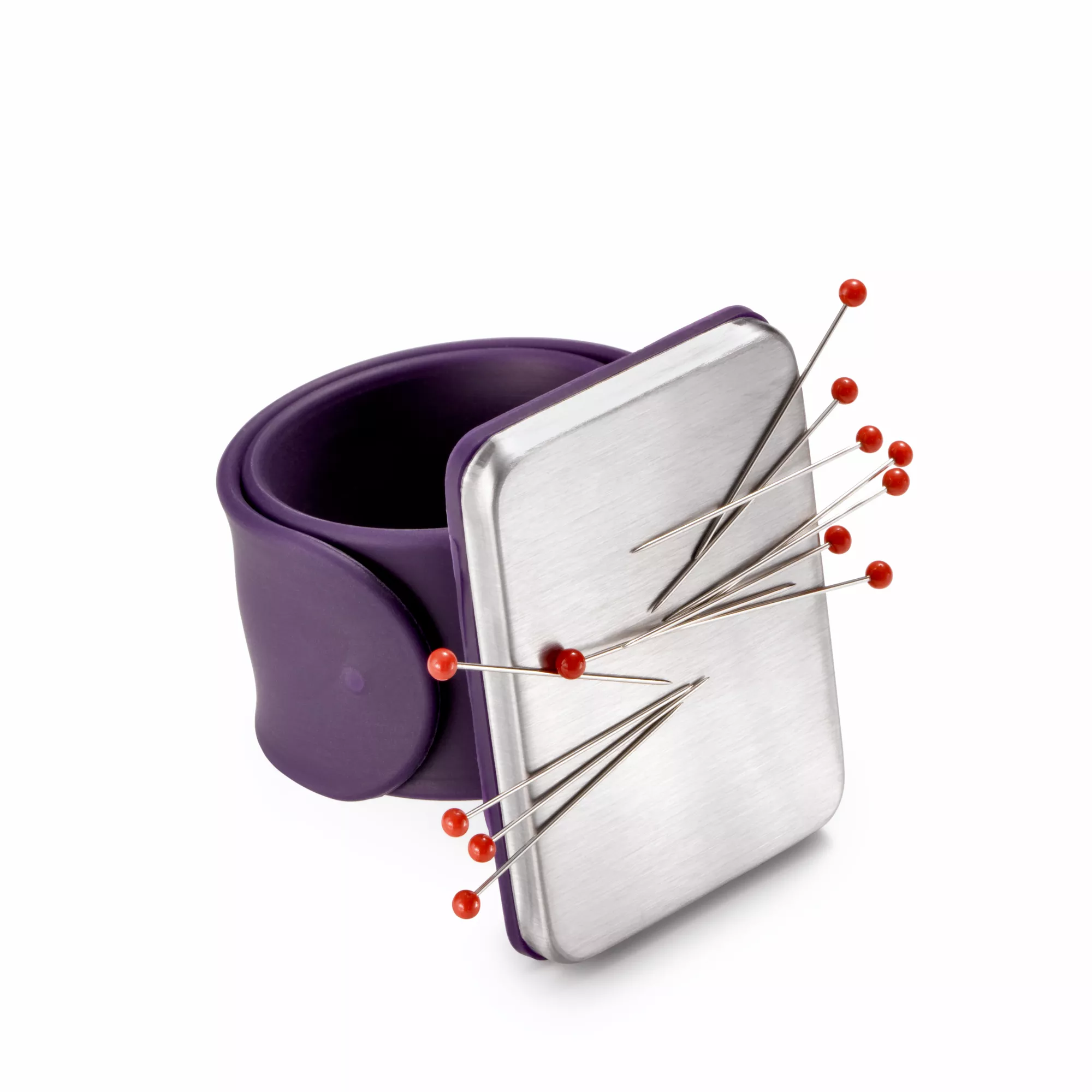 Arm pin cushion magnetic dark violet