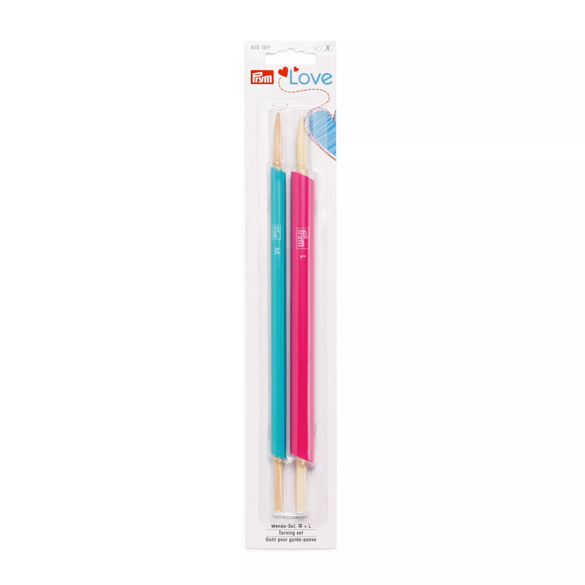 Turning set Prym Love M + L