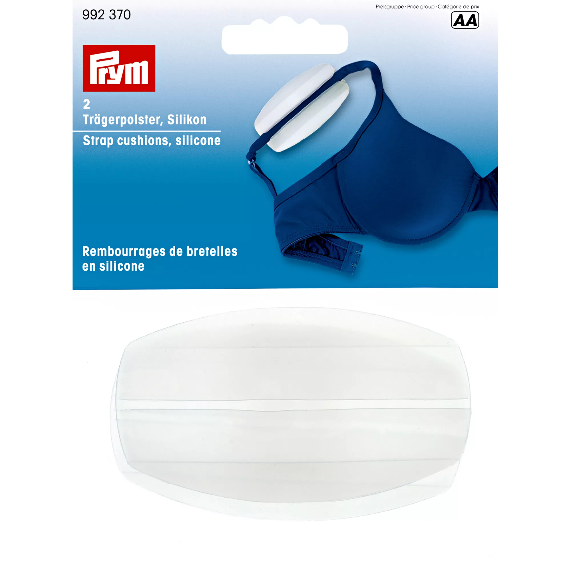 Strap cushions, silicone