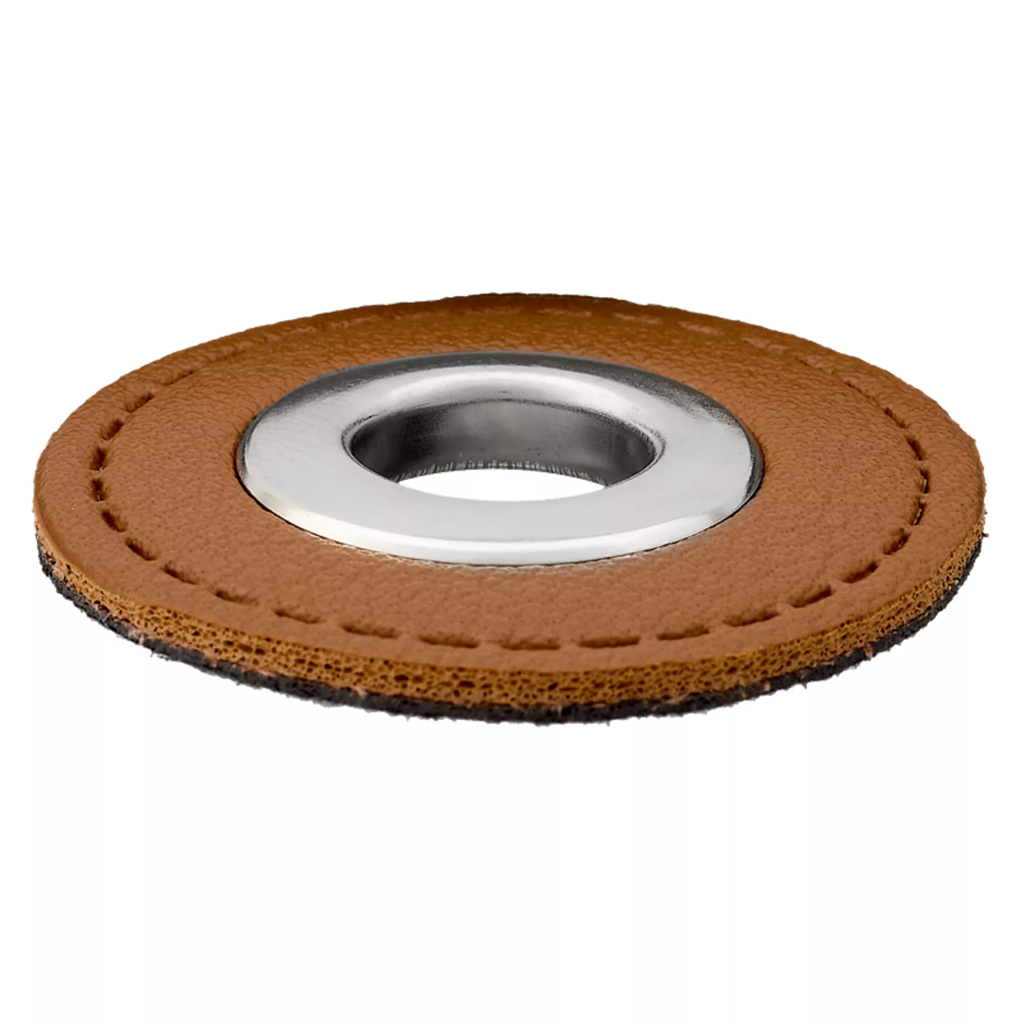 Leather imitation eyelet patch/passage 10mm