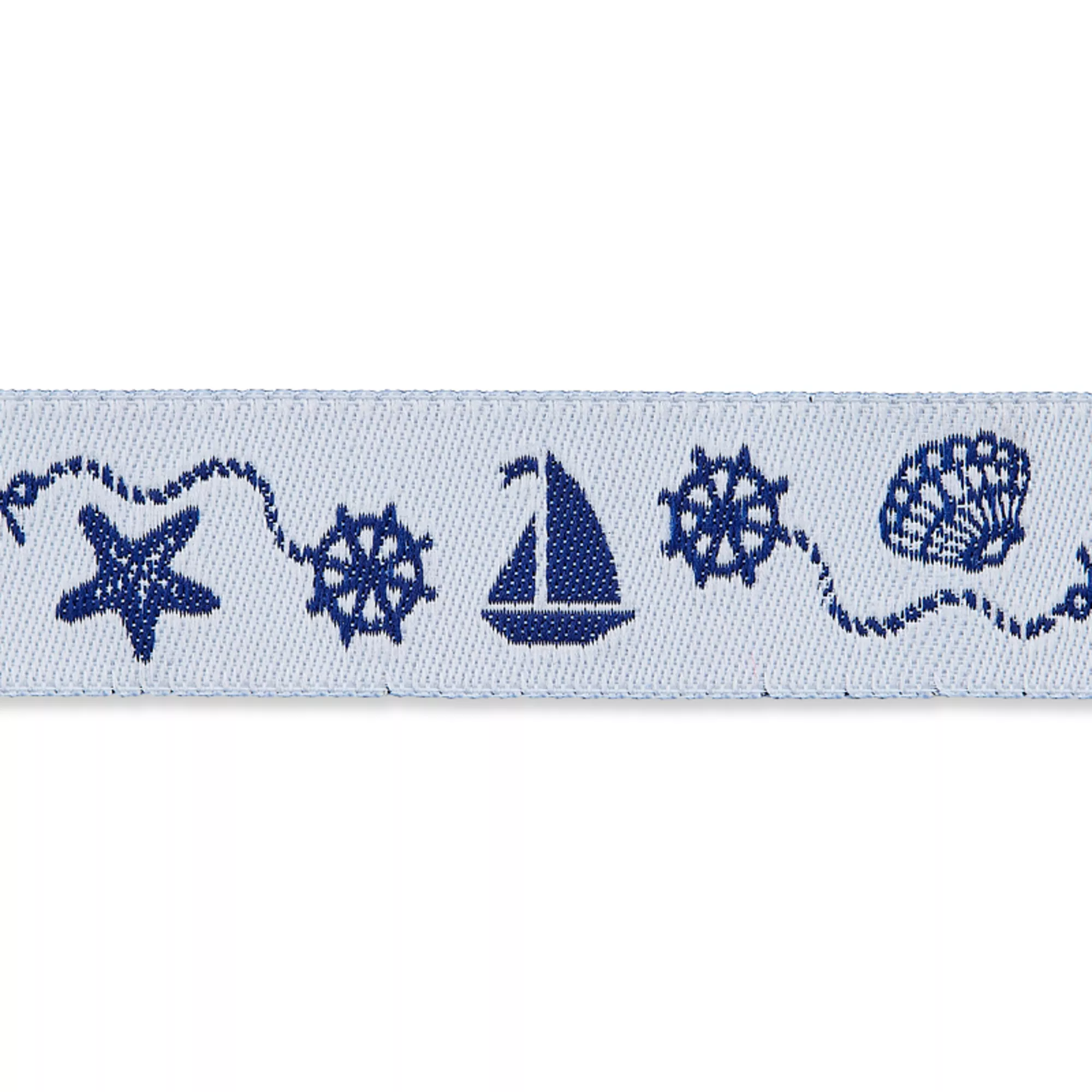 Jacquardborte Marine, 15mm, navy