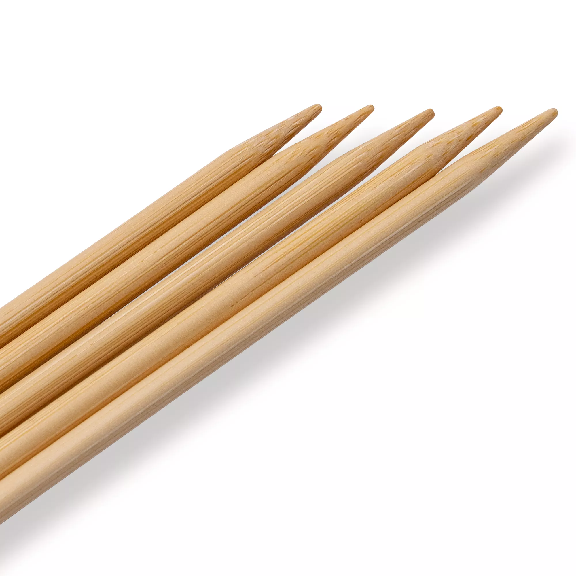 Double-pointed knitting needles Prym 1530, bamboo, 20cm, 4.50mm