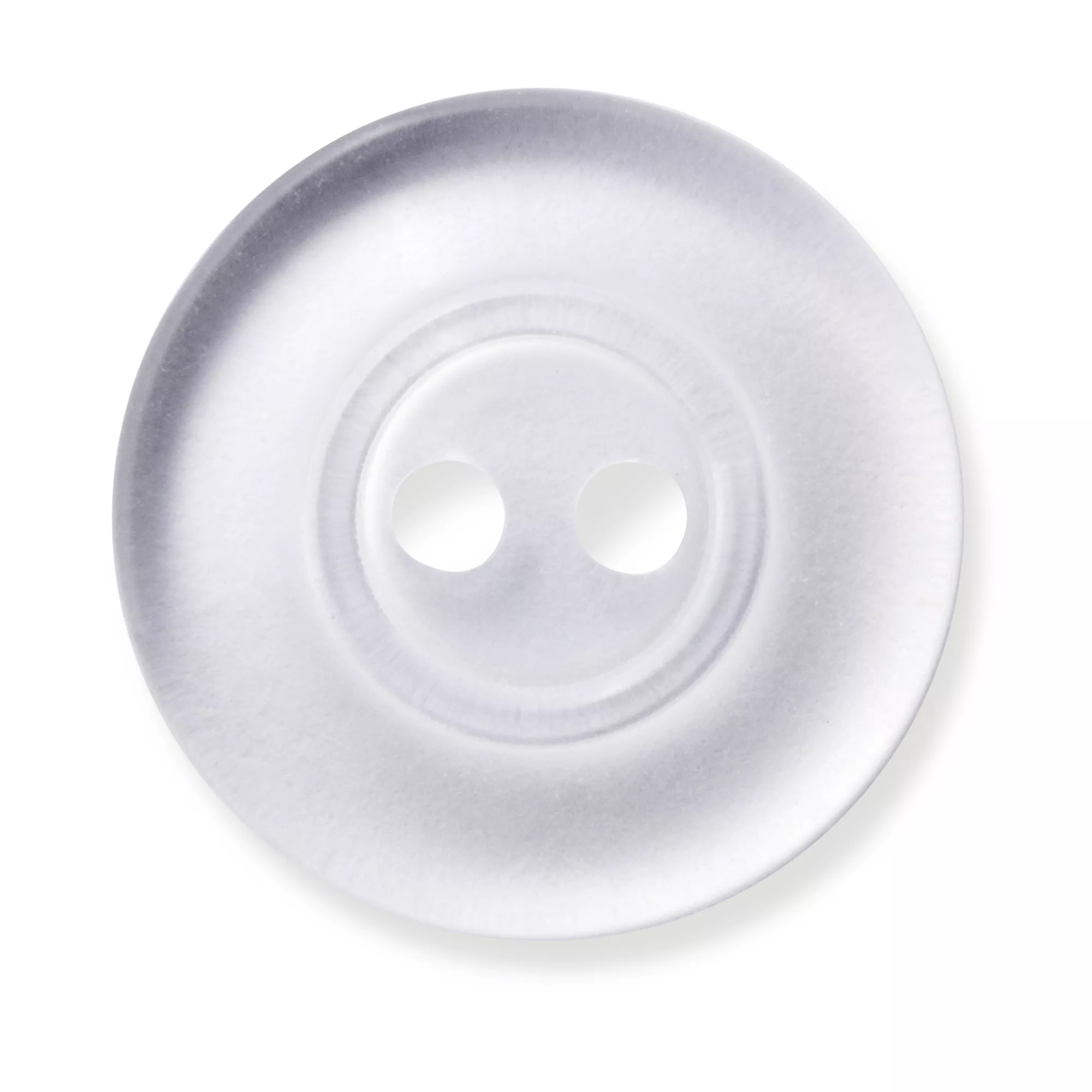 Botones lavables, blanco y transparente