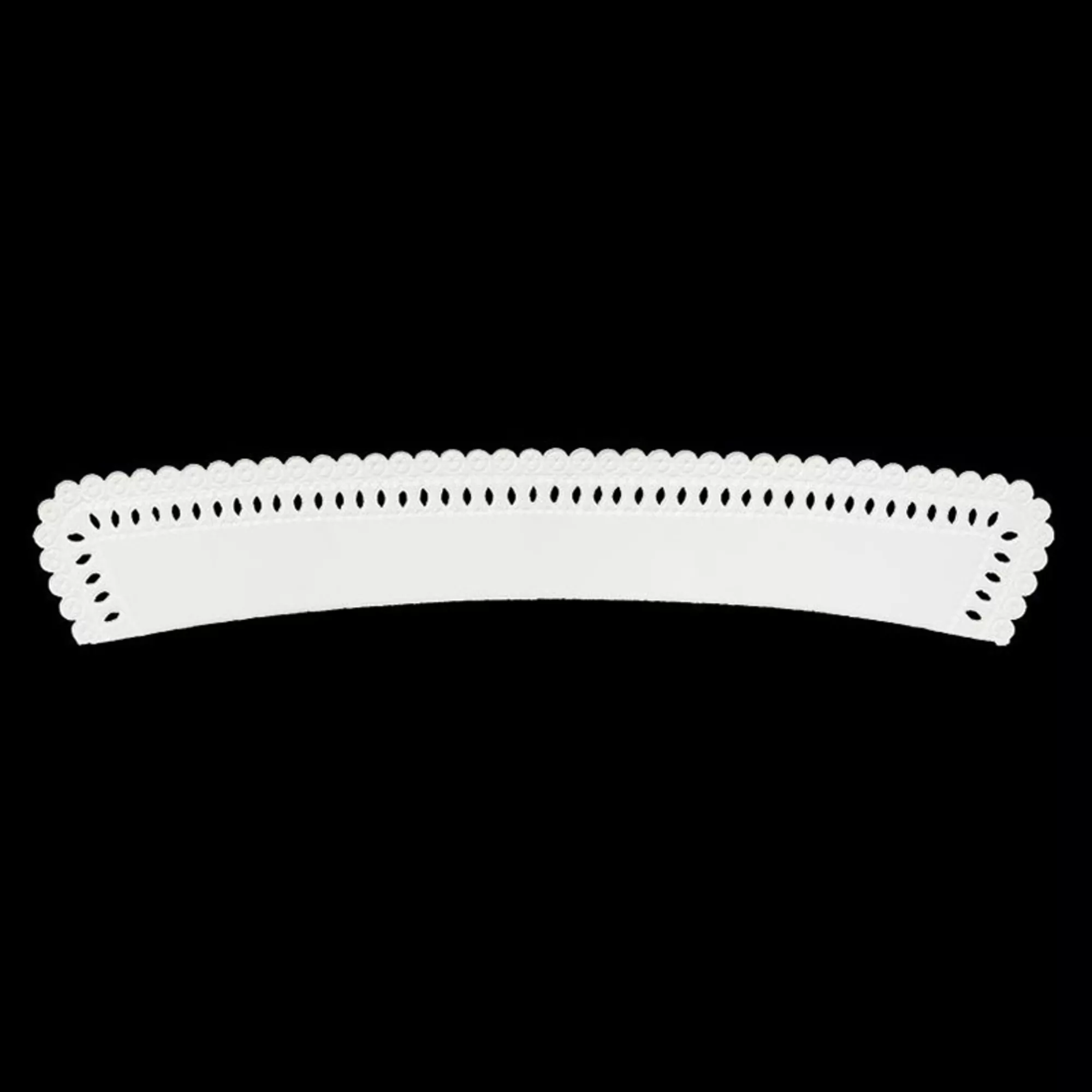 Cuello bordado, 460mm