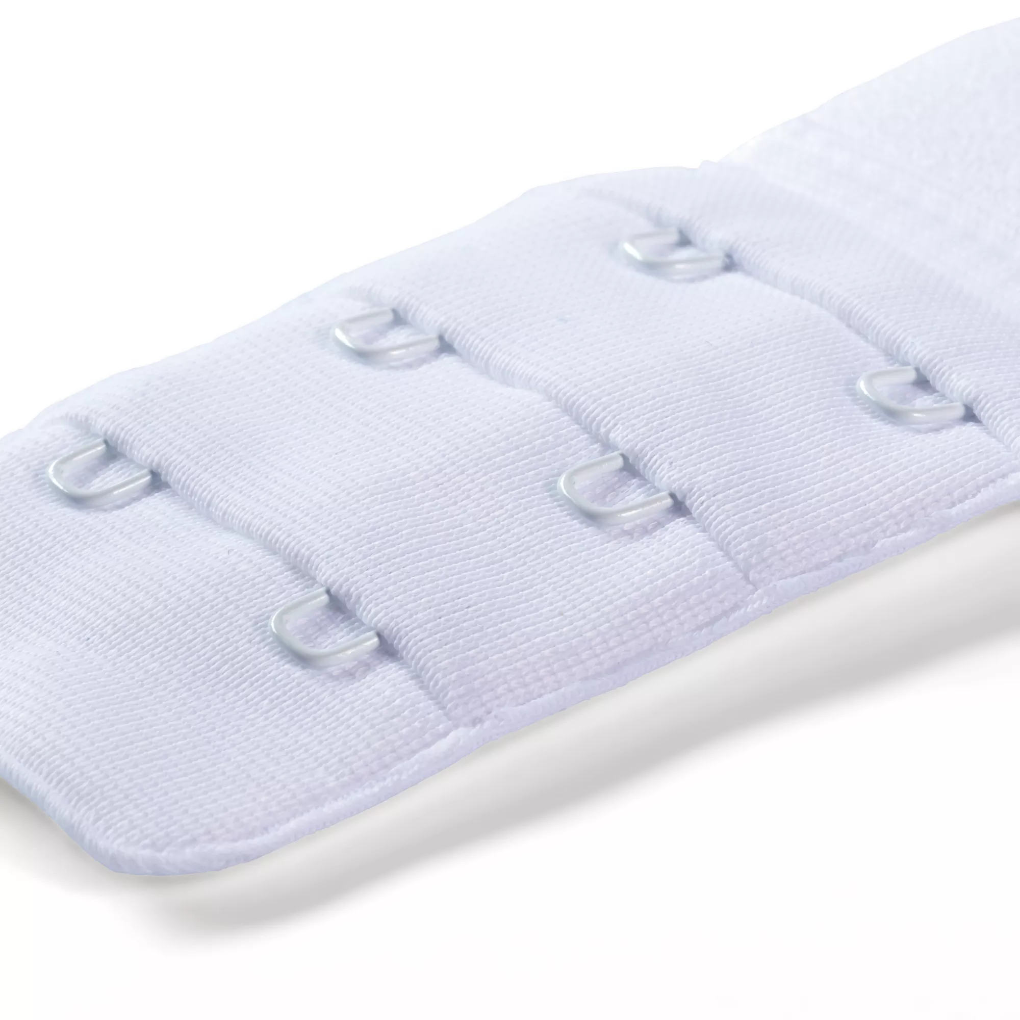 Allarga reggiseno, 3x2 ganci, 40mm, bianco