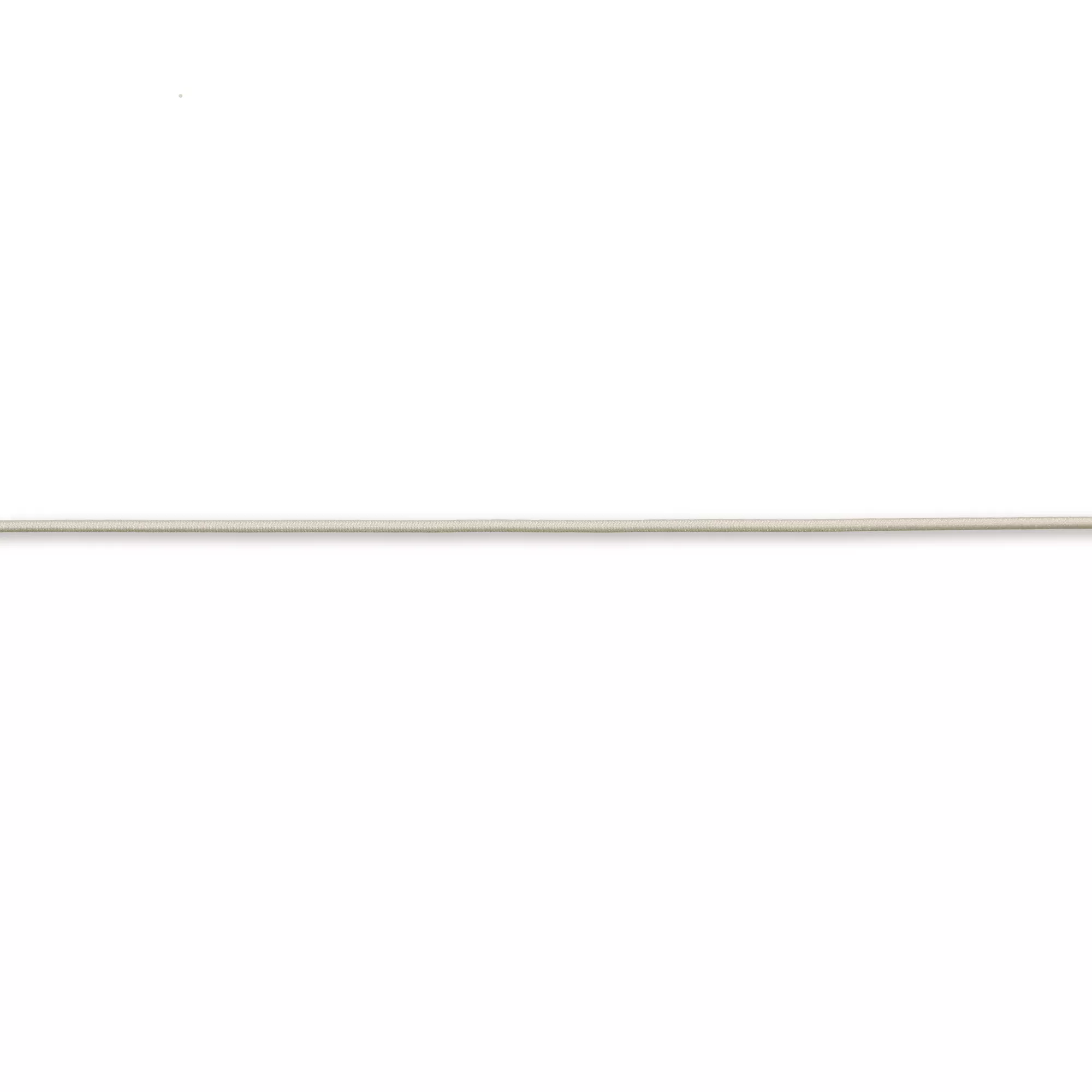 Cordón elástico, 2,5mm, beige, 50m