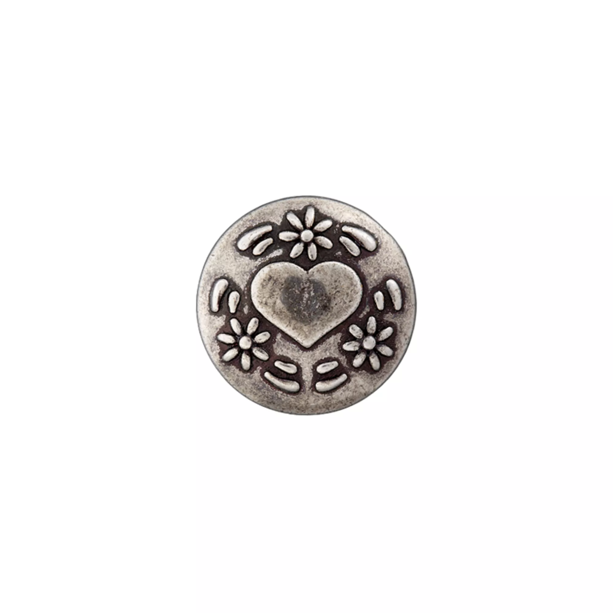 Bouton Coeur/fleur Sur Pied