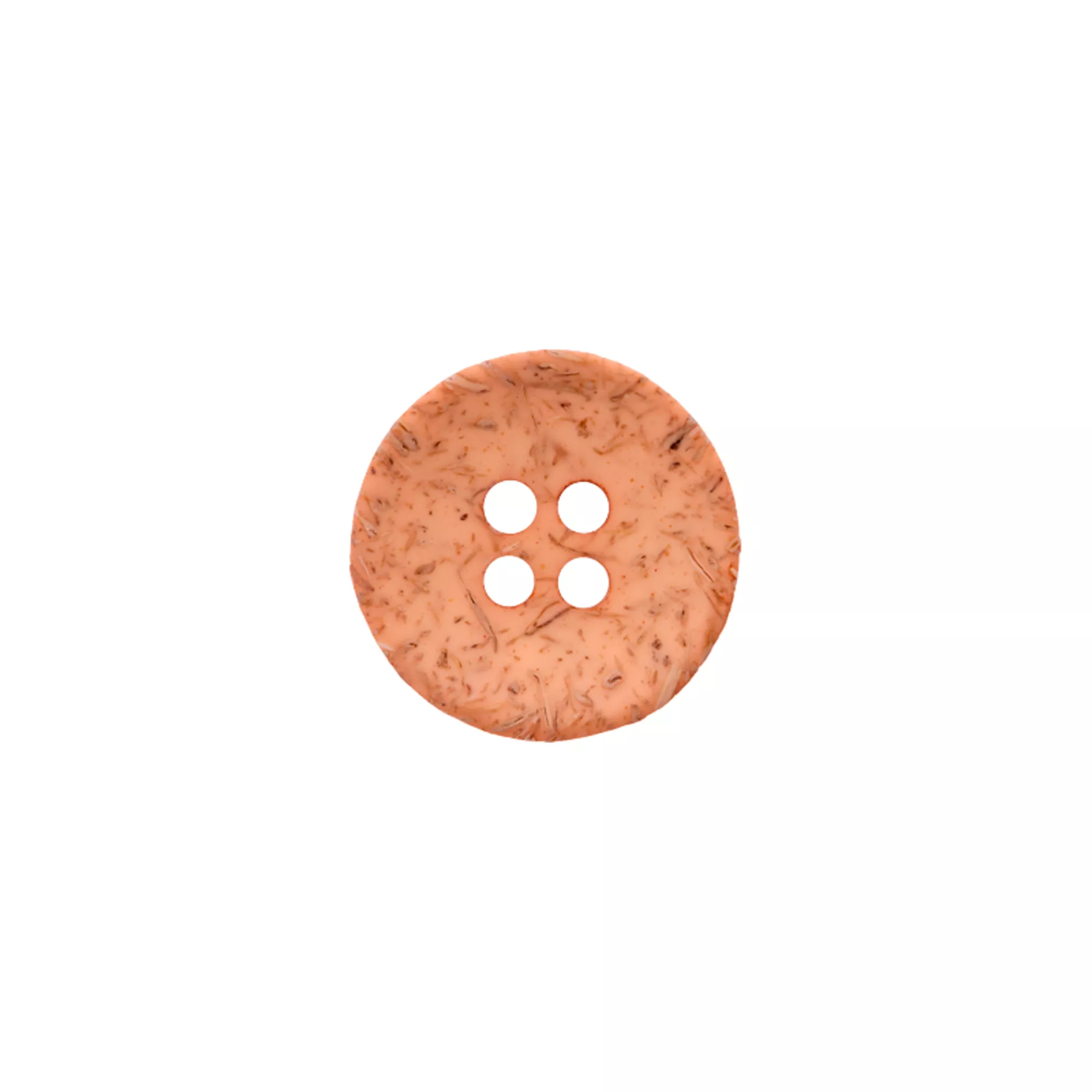 Bouton coco/polyester 4-trous, recyclé