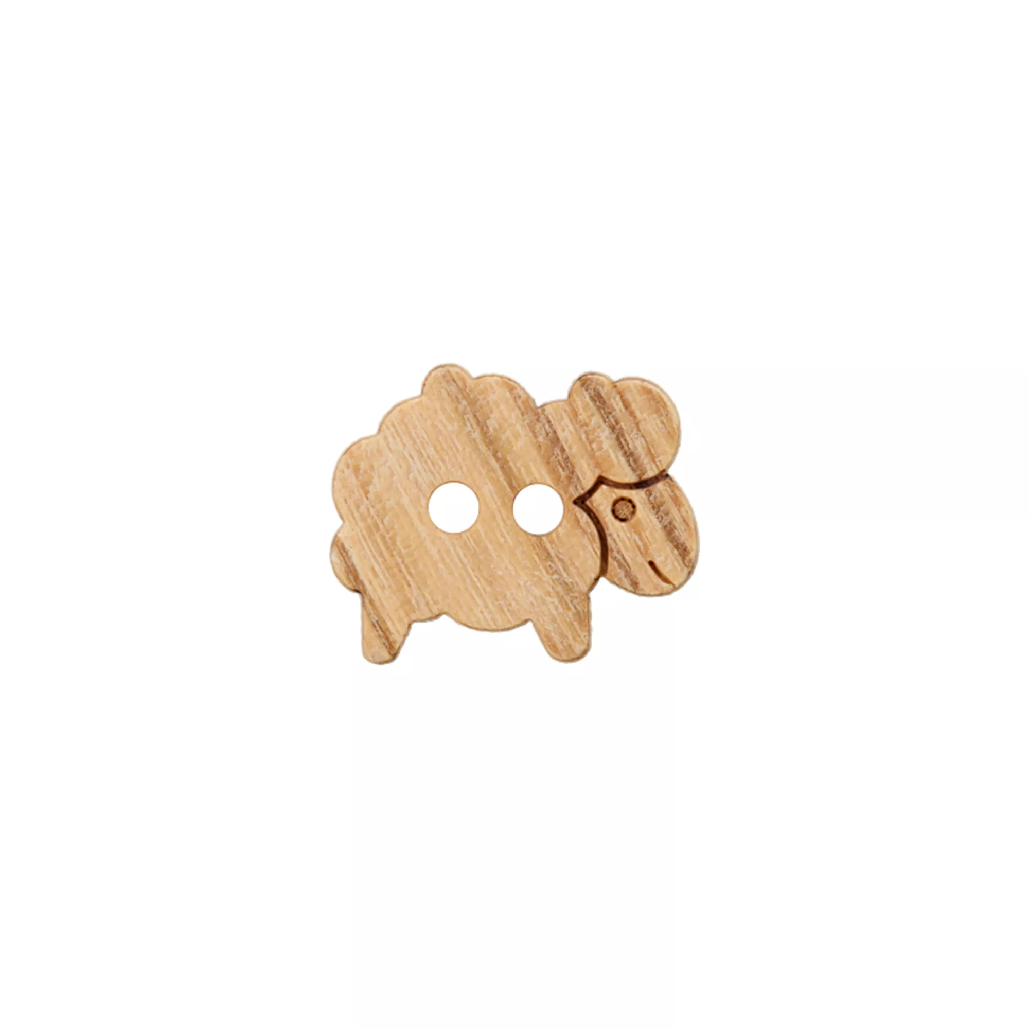 Bouton bois 2-trous, Mouton