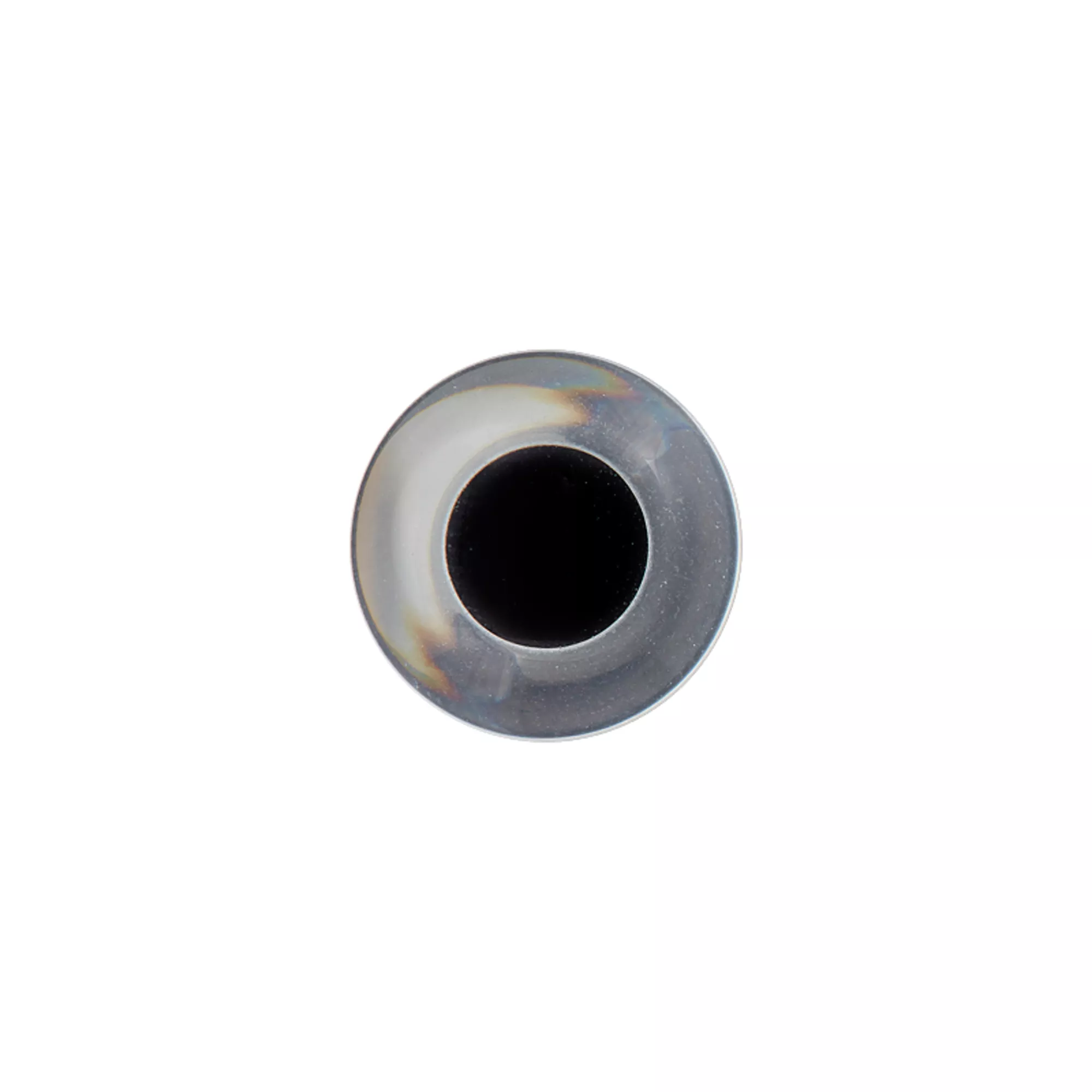 Bouton oeil animal pied