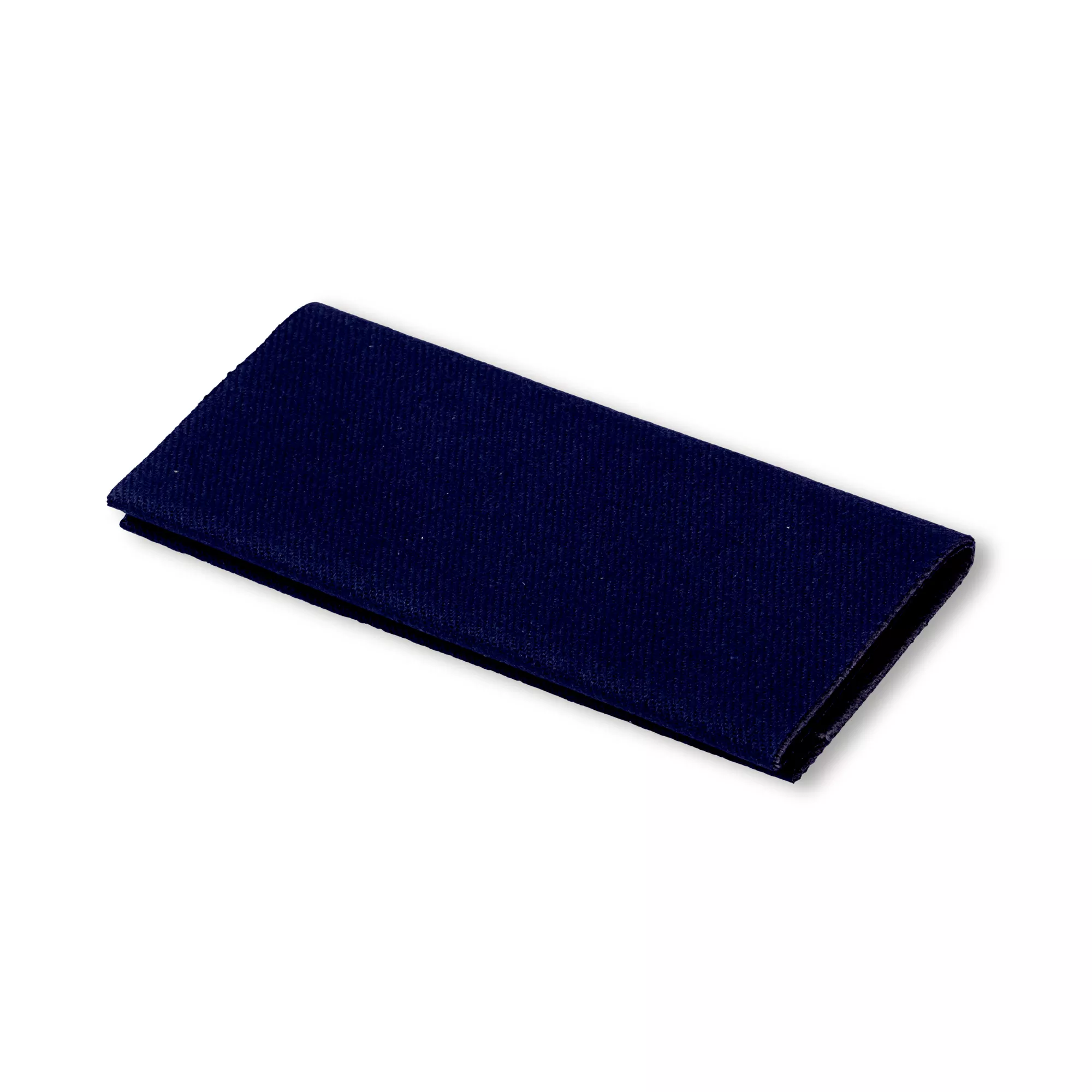 Repair sheet twill, iron-on, 12 x 45cm, blue