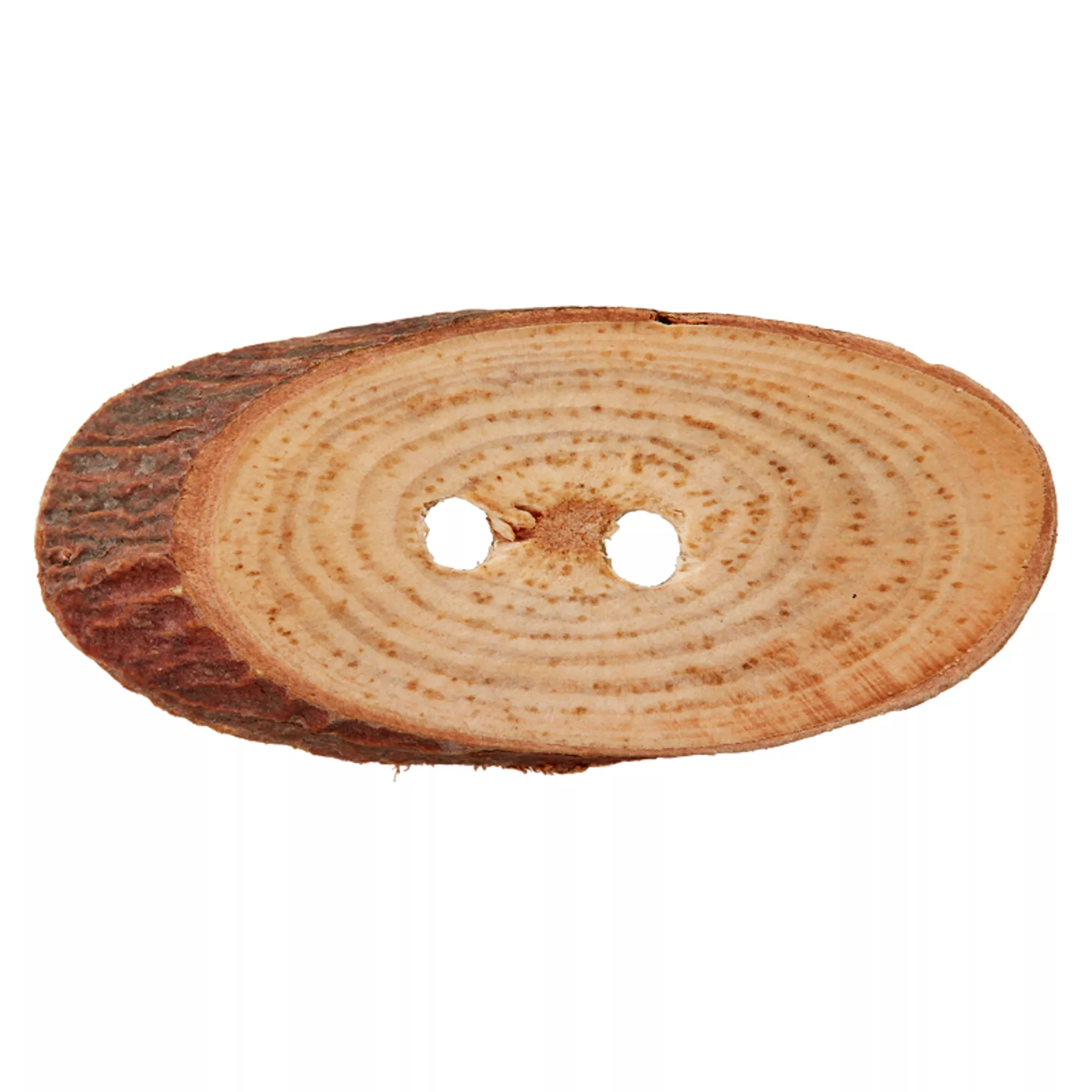 Bouton bois 2-trous