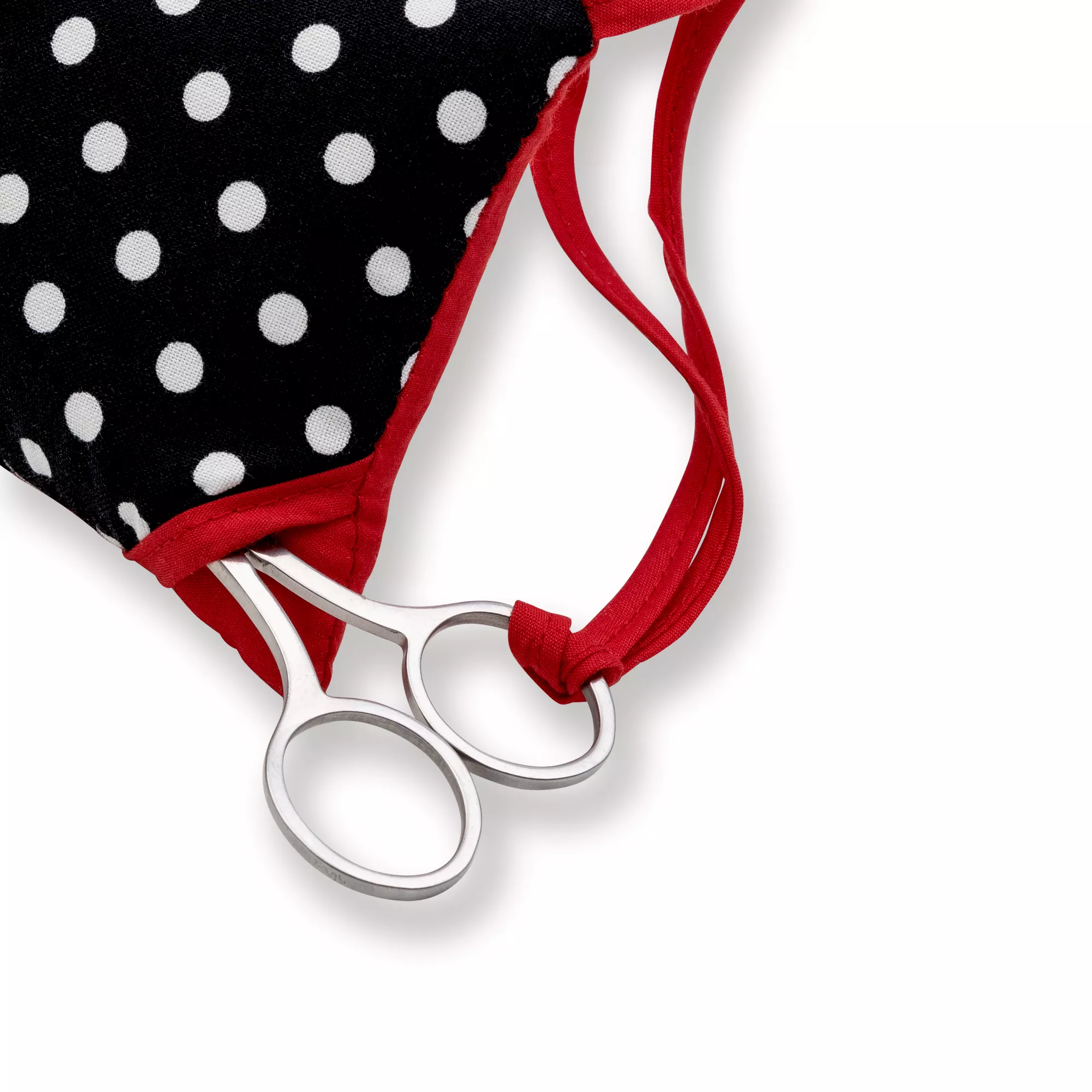 Pincushion with scissors
