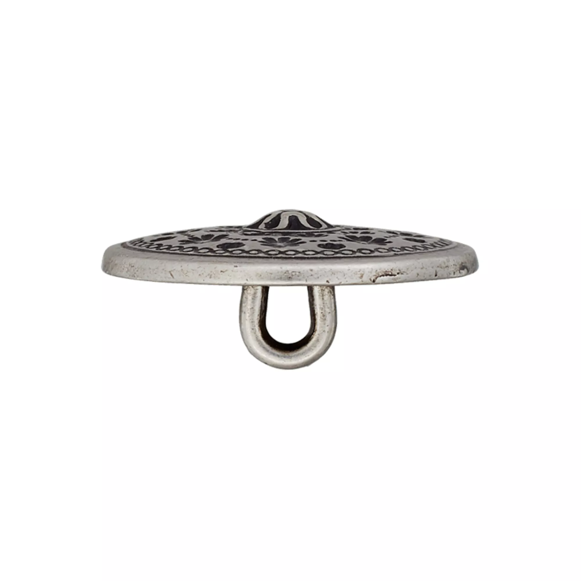 Metal button shank