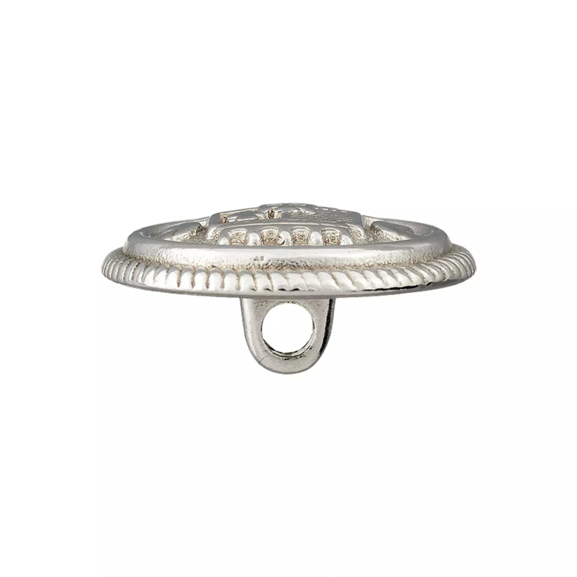 Bouton métal pied