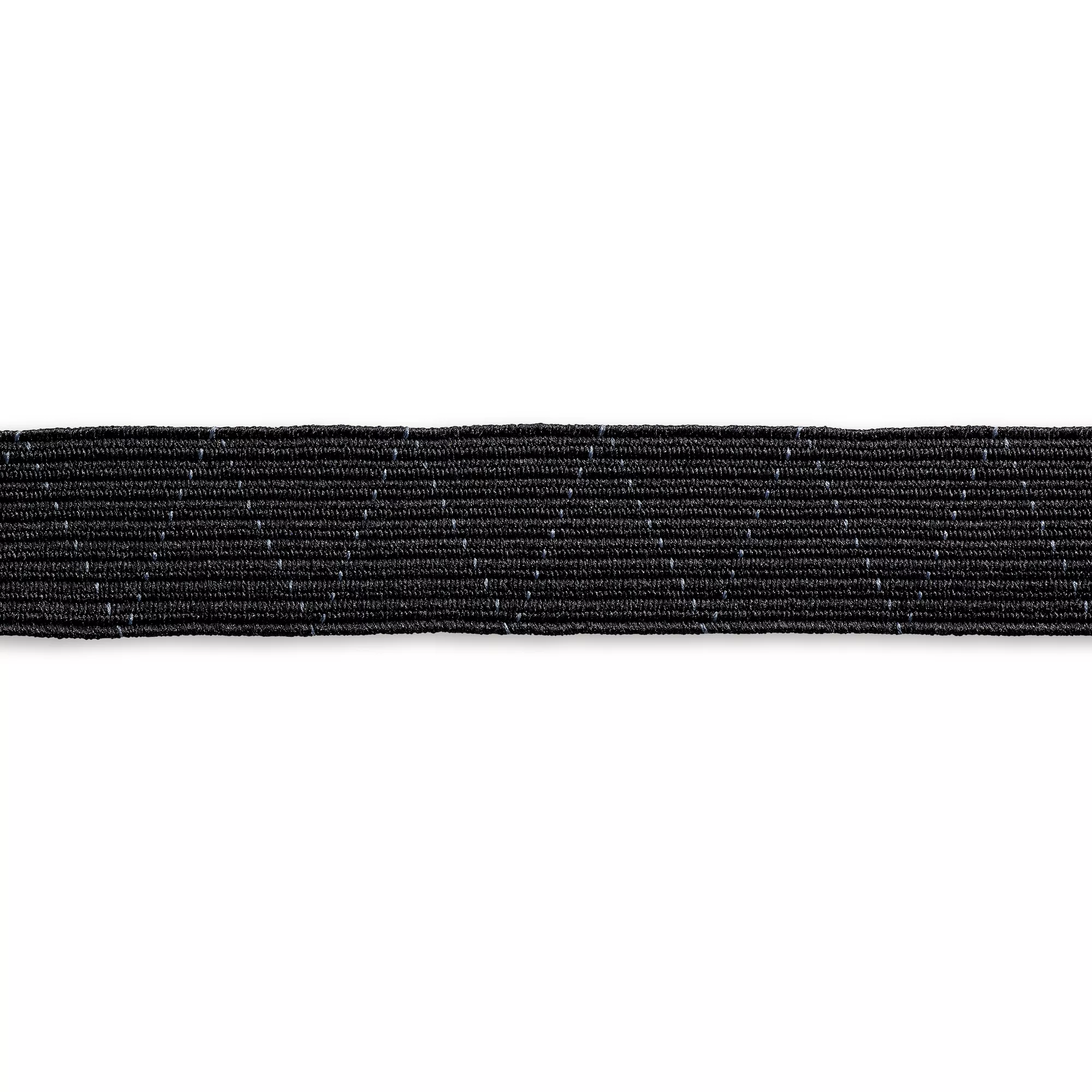 Elastico lavabile, 25mm, nero, 1m