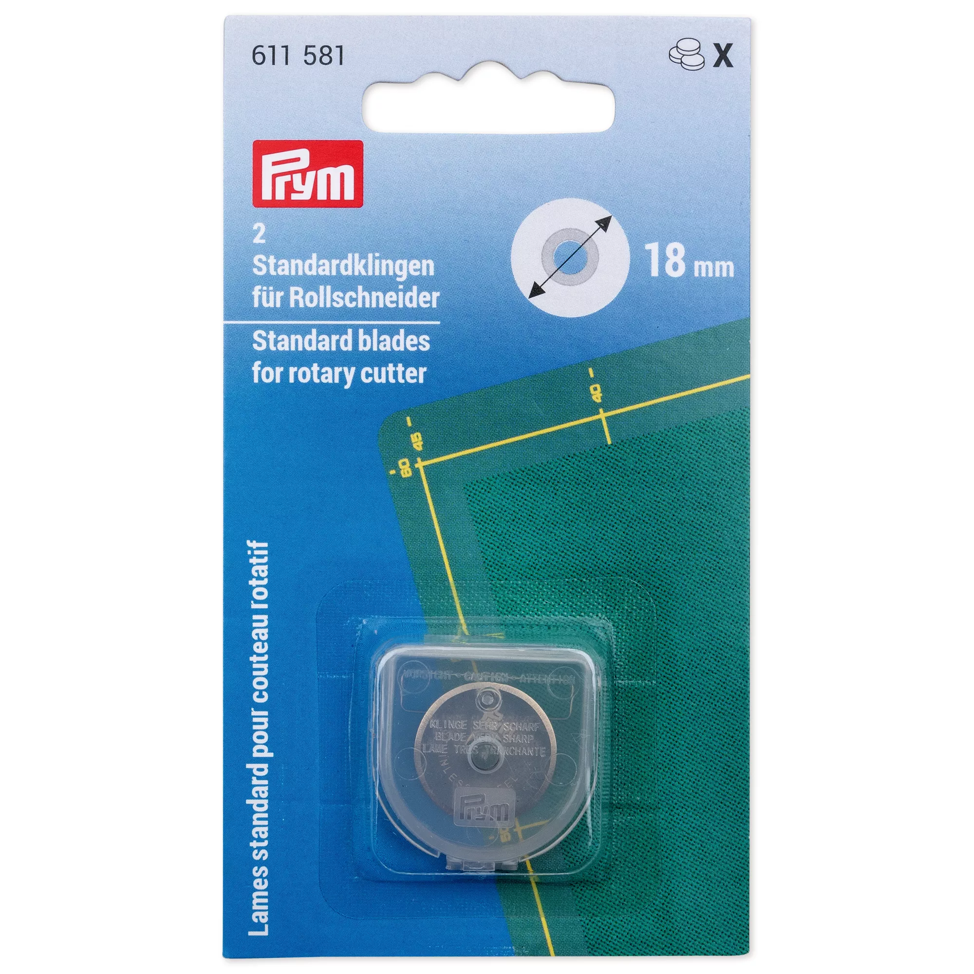 Spare blade for rotary cutter, Super Mini, 18mm