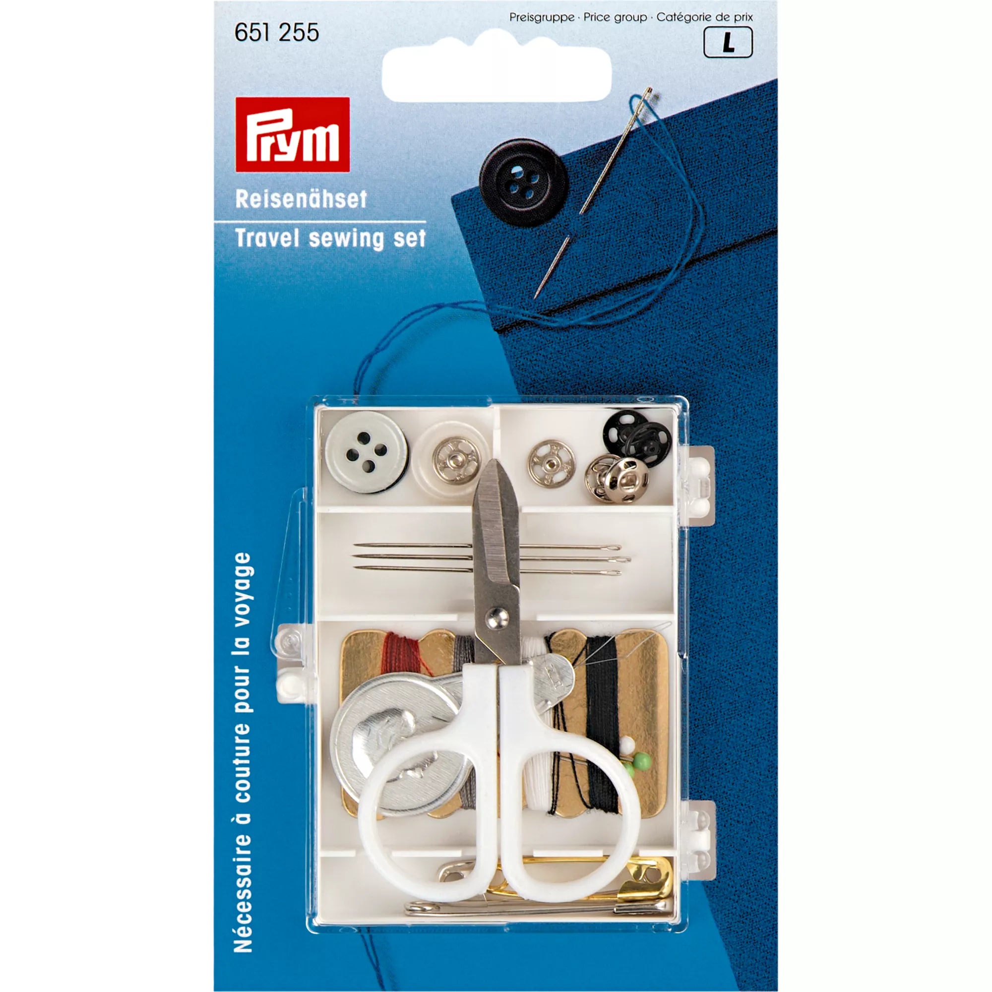 Travel sewing assortment pack