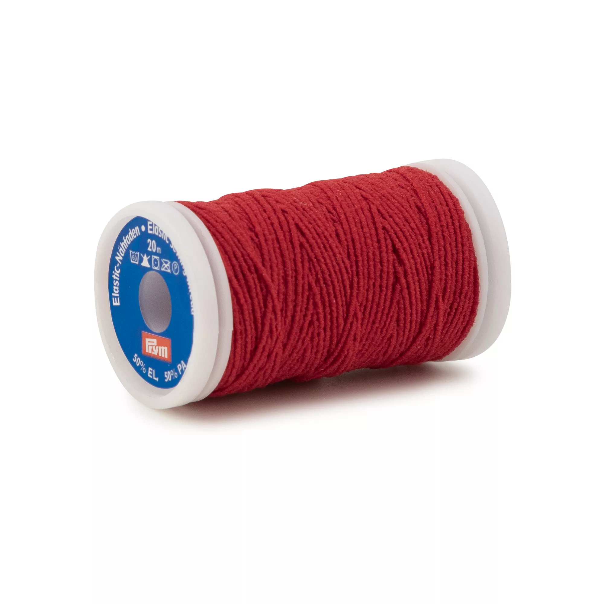 Filo da cucire elastico, 0,5mm, rosso